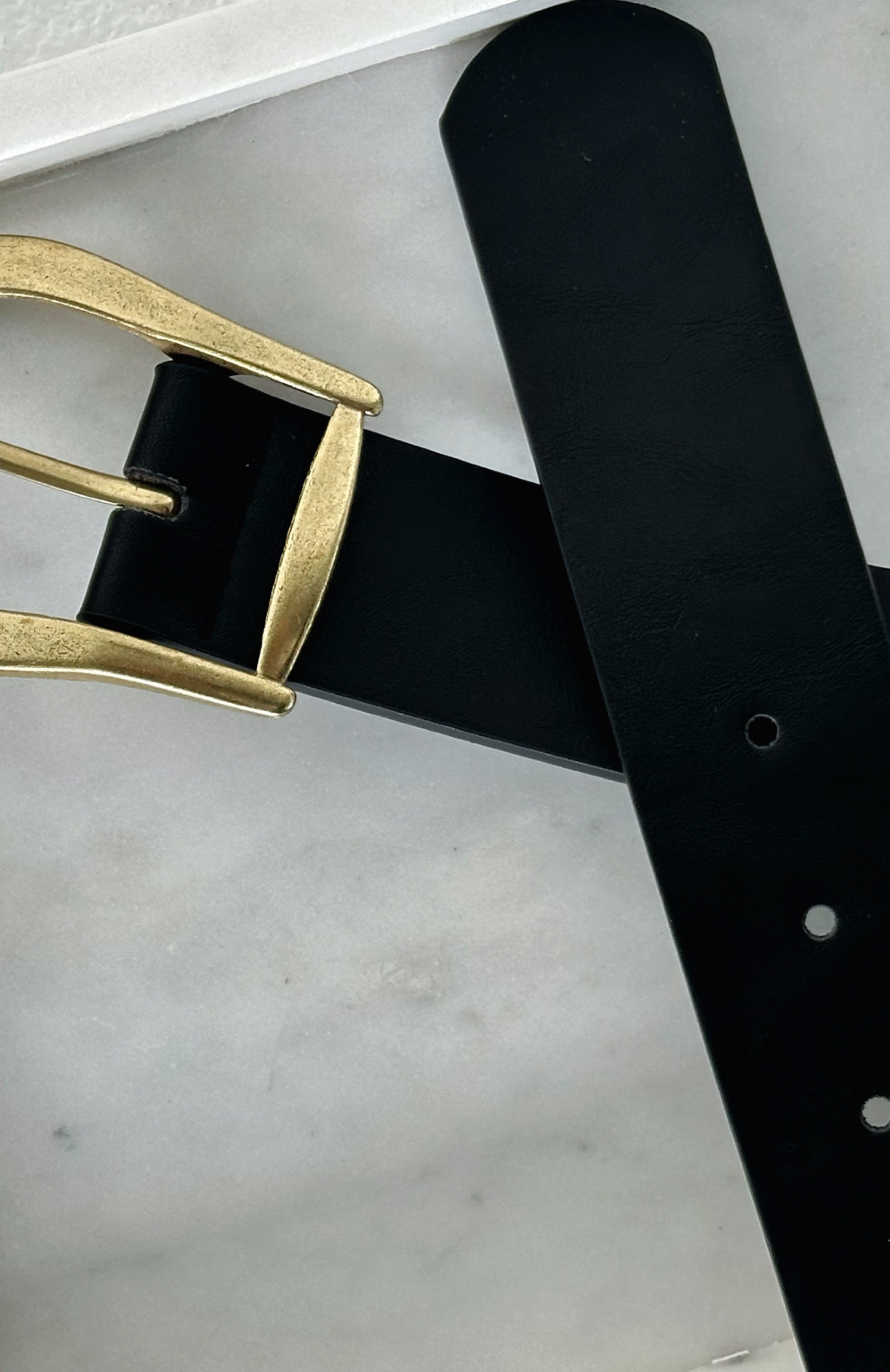 Austin Belt Black/Gold - Image 2