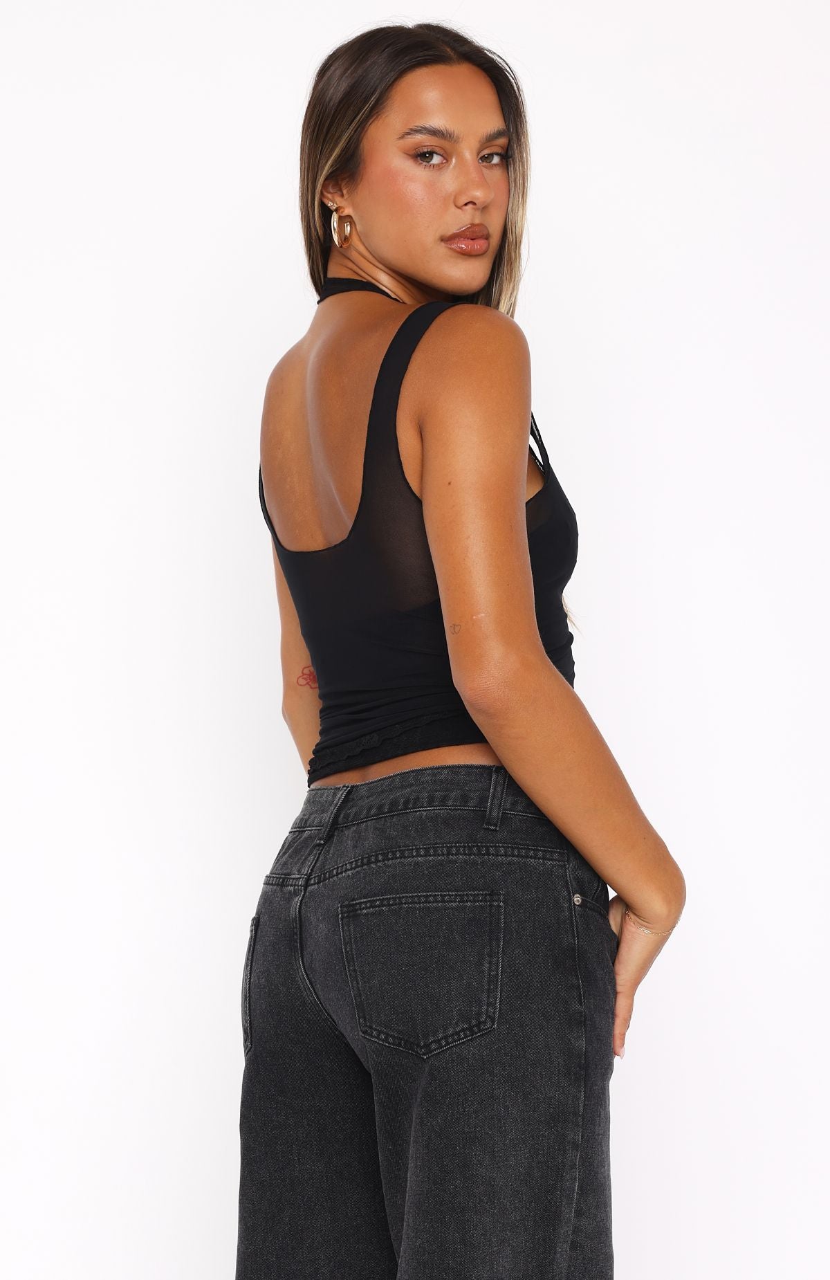 Heading Downtown Top Black - Image 4