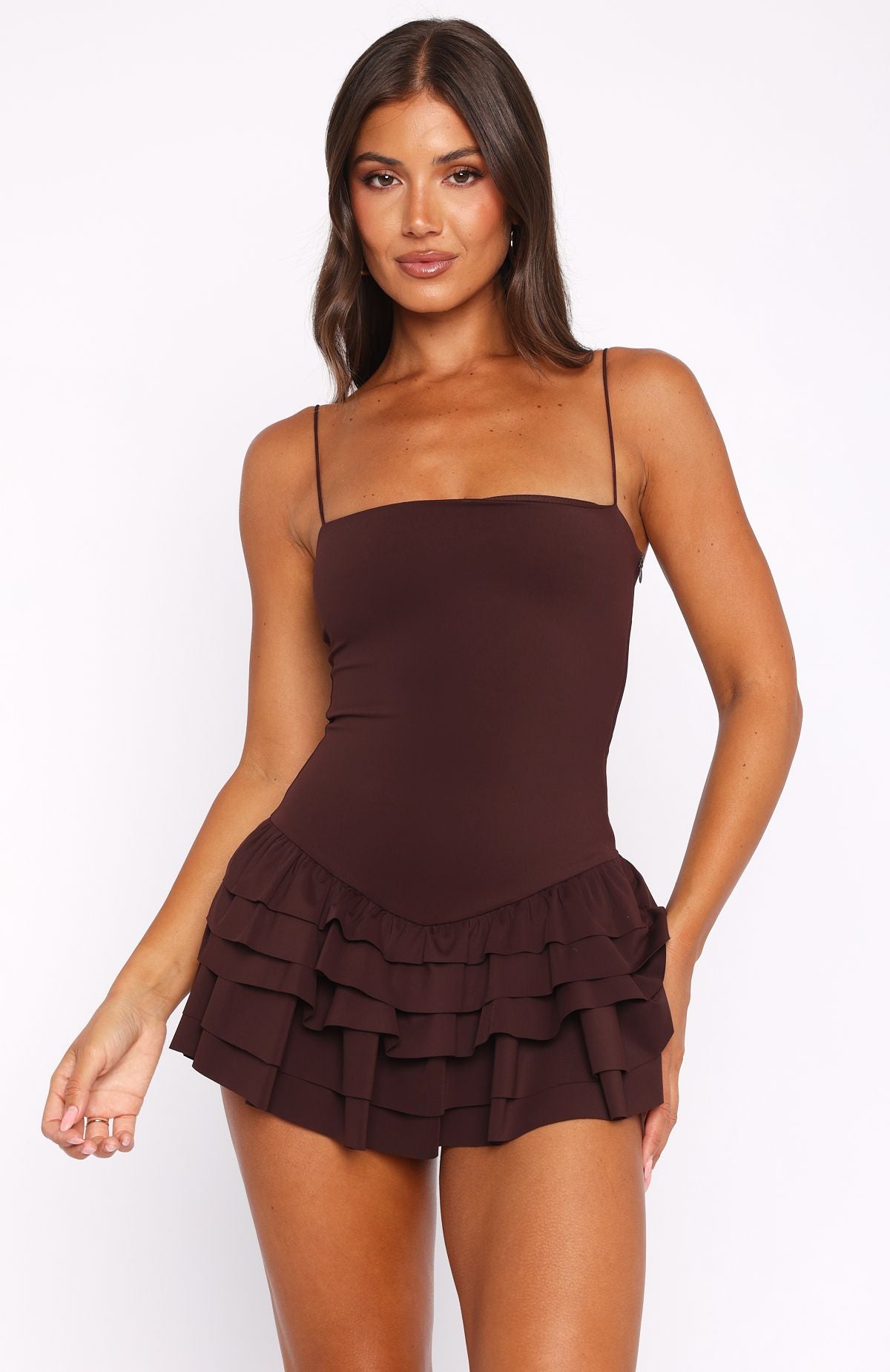 Photo ID Playsuit Chocolate - Image 2