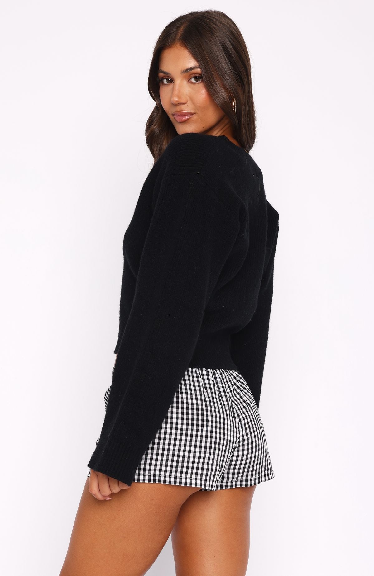 Brooklyn City Knit Sweater Black - Image 4