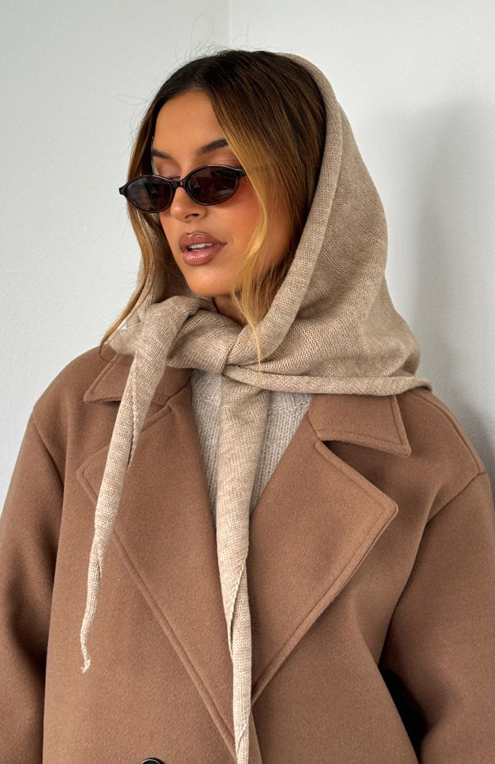 Audrey Triangle Scarf Oat