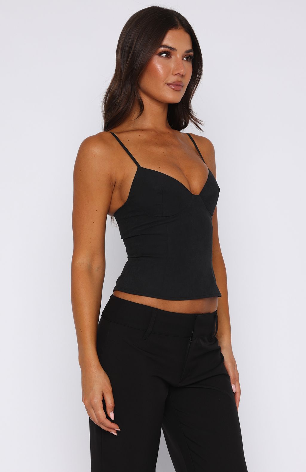 Have A Nice Day Top Black - Image 3