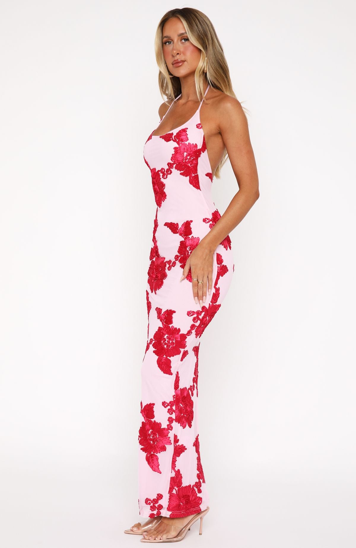 Summer Ready Maxi Dress Pink - Image 3