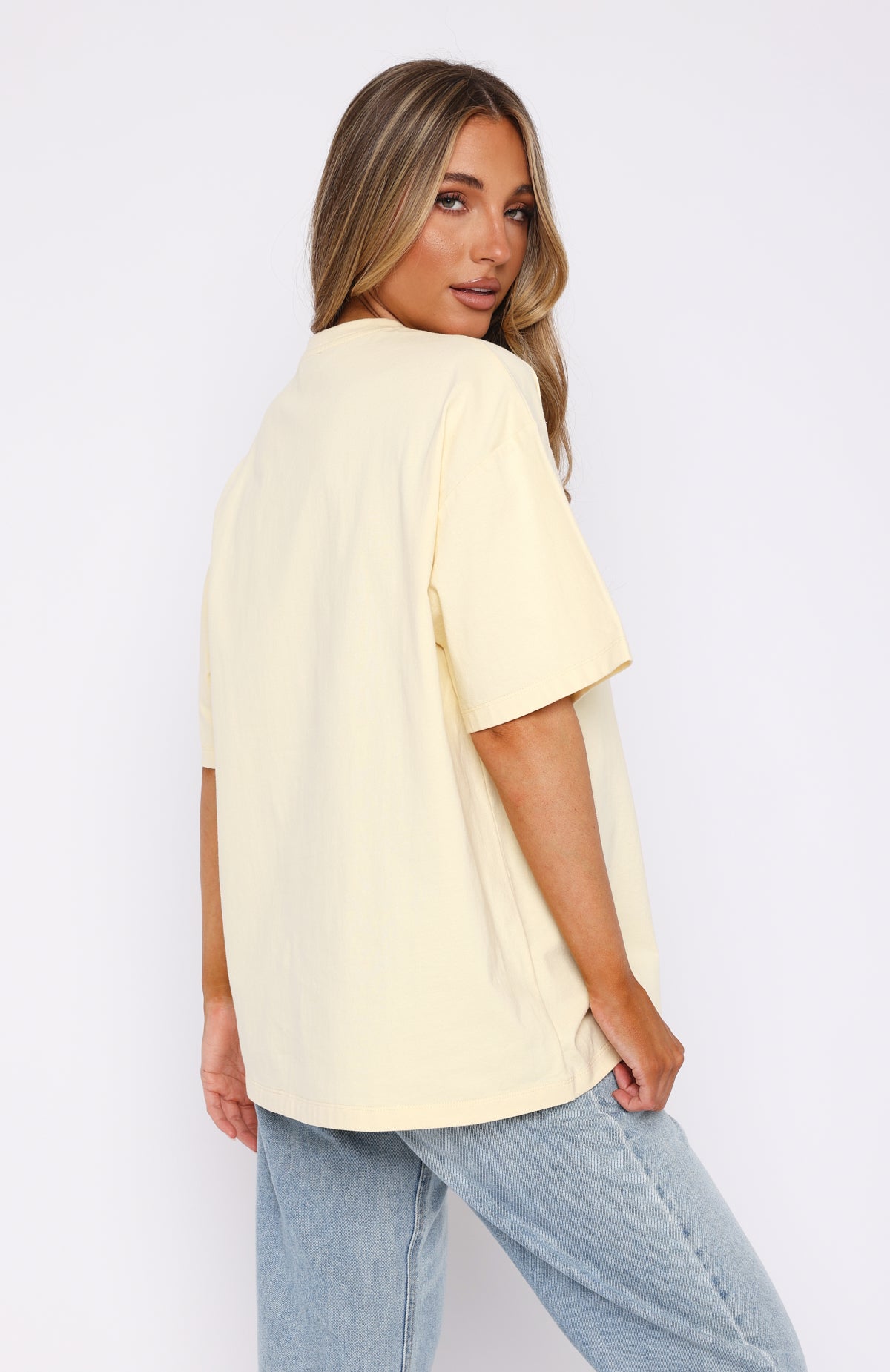 Oh So Sweet Oversized Tee Cream - Image 4