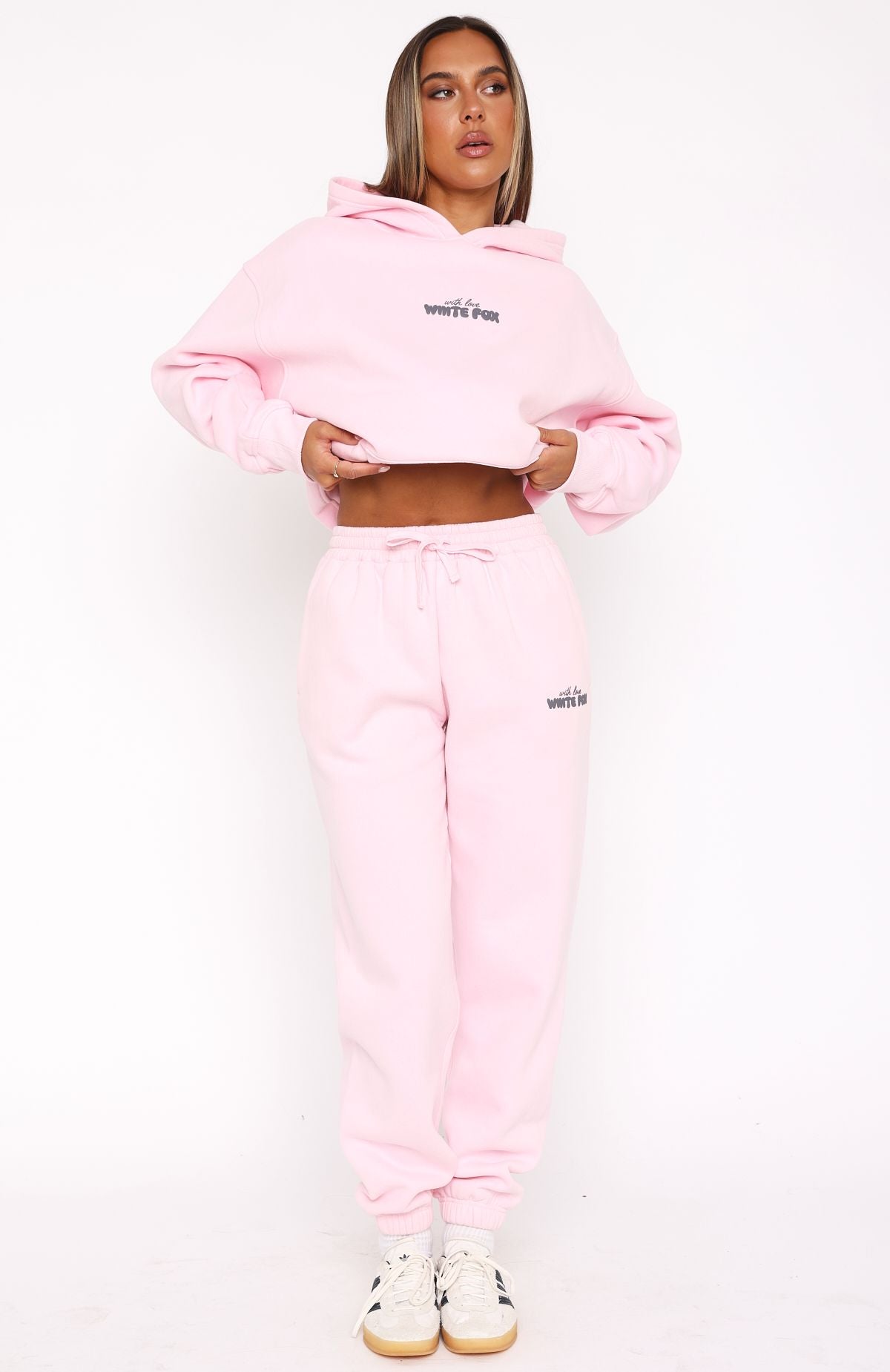 With Love In The Moment Sweatpants Pink - Image 3