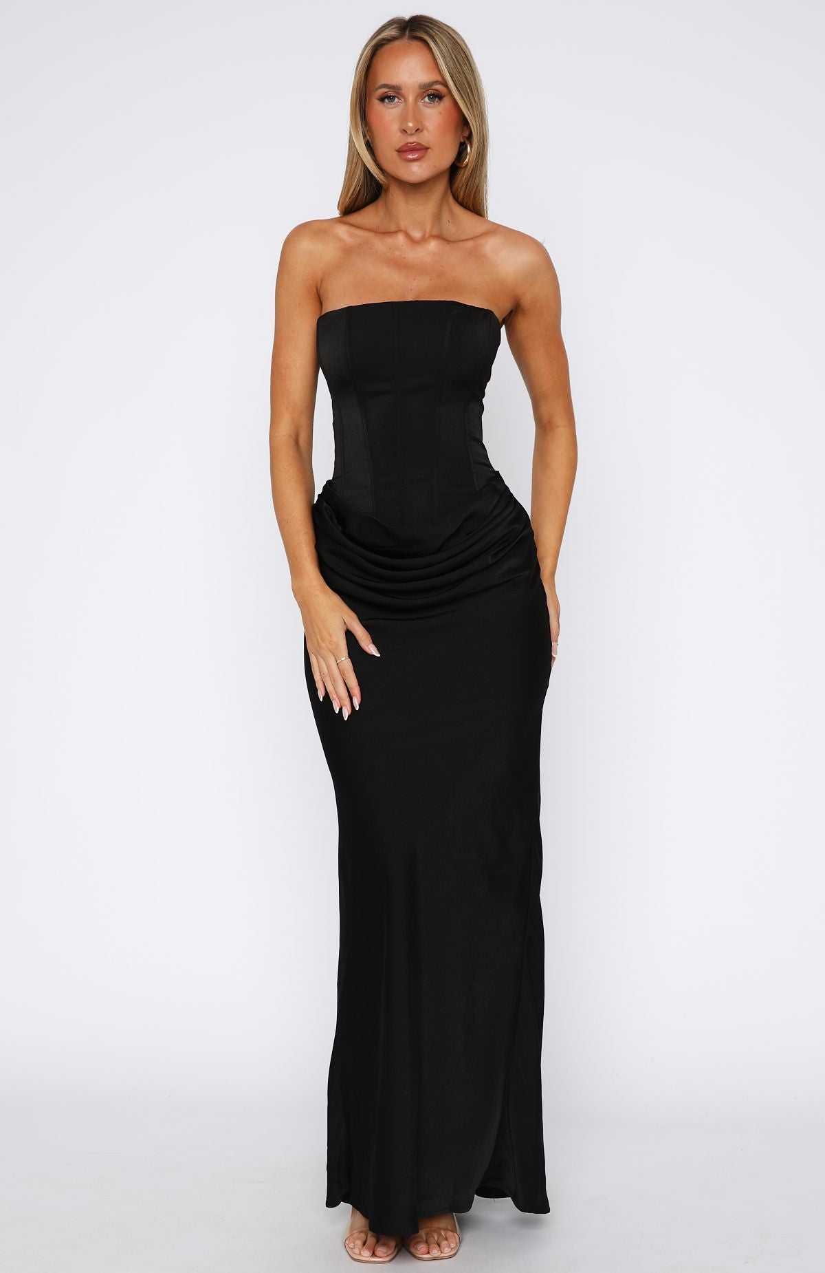 Love This Feeling Maxi Dress Black - Image 3