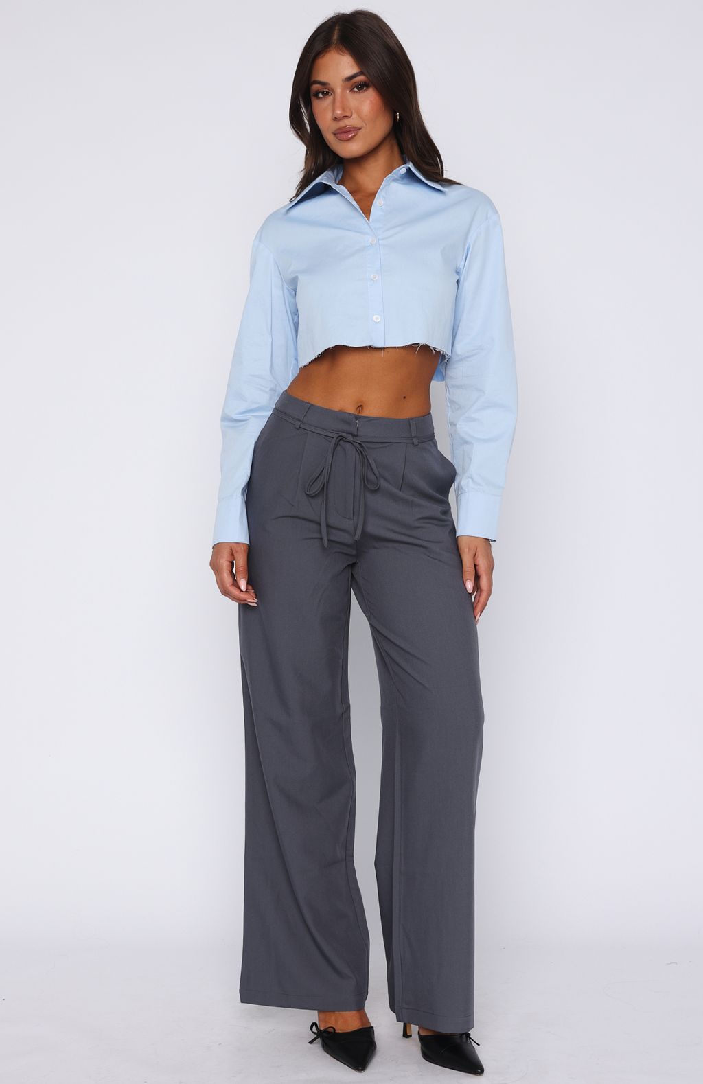 Thanks For Nothing Pants Slate Grey - Image 2