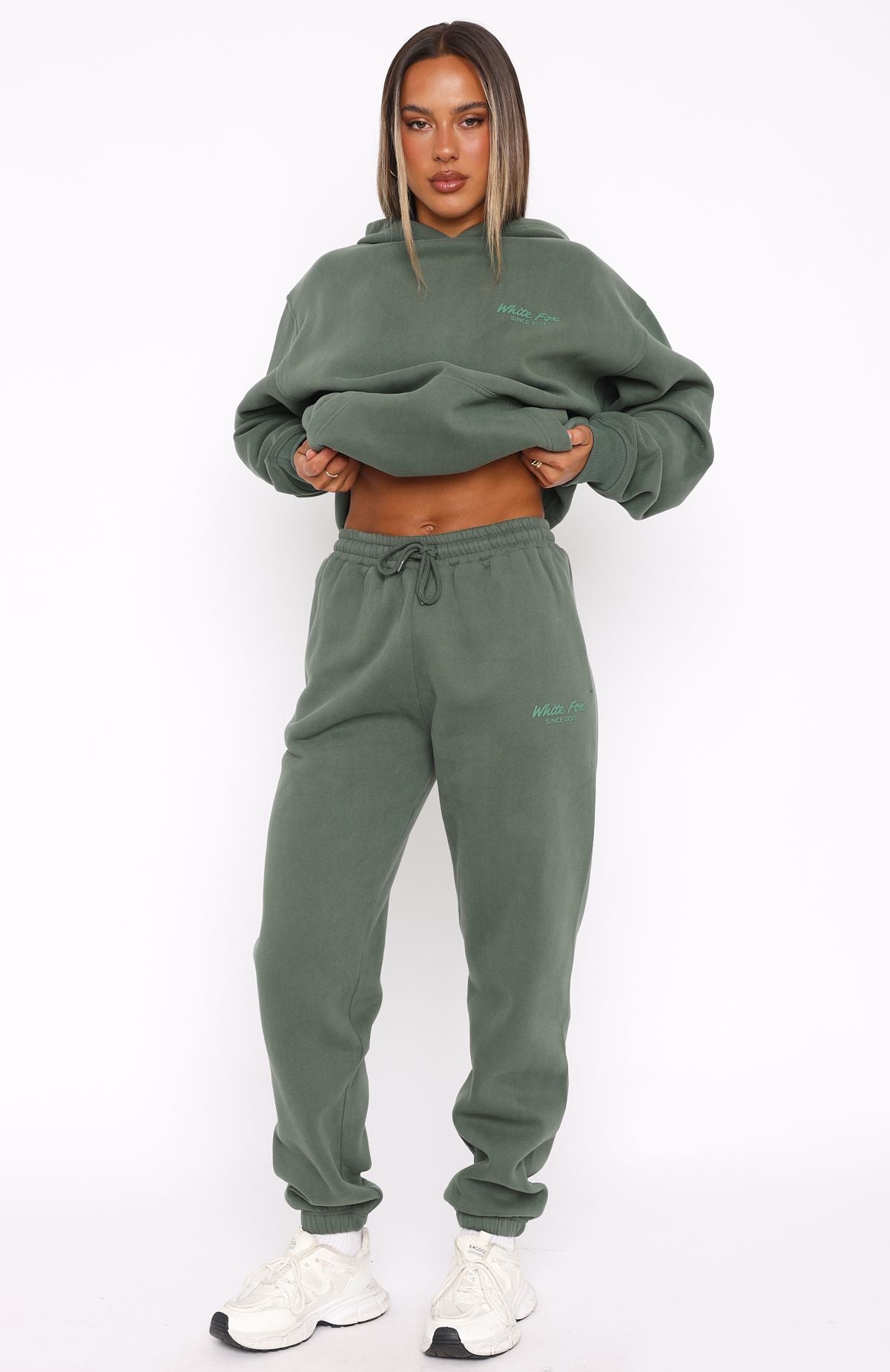 Leisure Edition Sweatpants Dark Green - Image 2