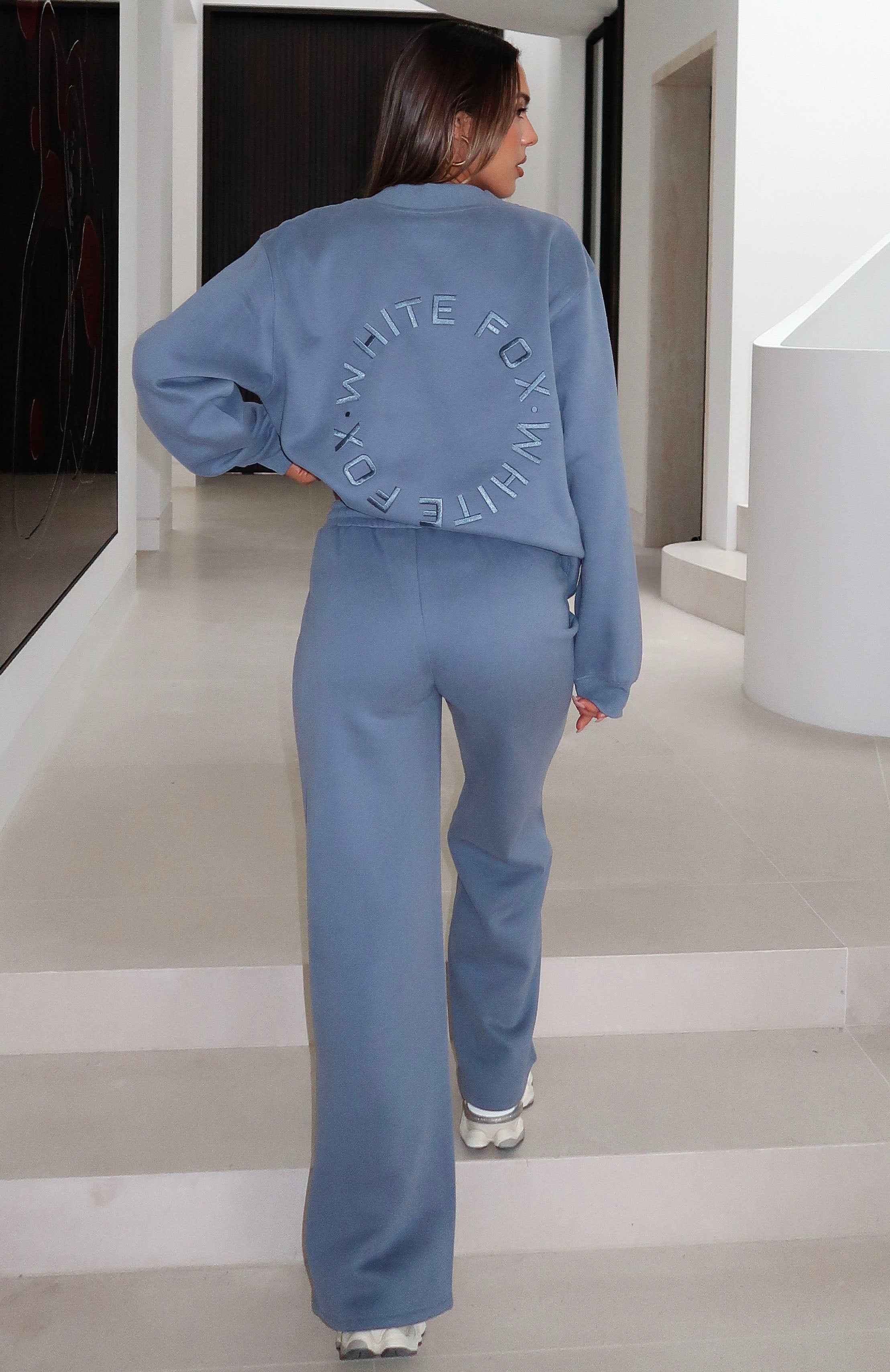 Stay Lifted Wide Leg Sweatpants Ocean - Image 5