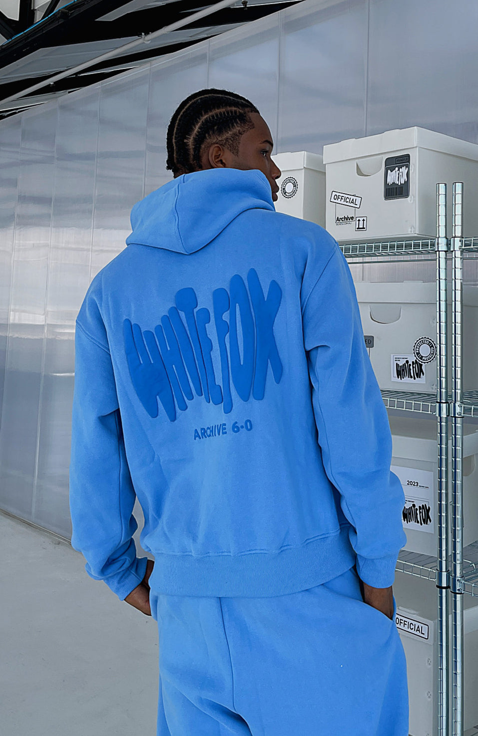 Archive 6.0 Oversized Hoodie Blueberry - Image 7