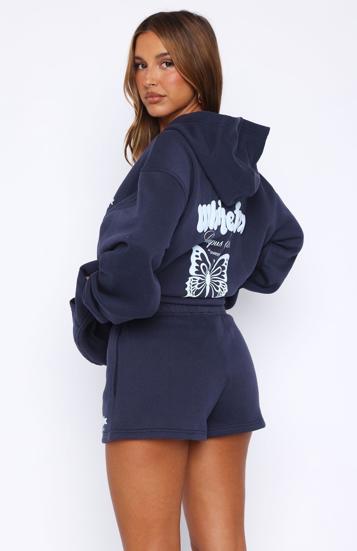 High Above Lounge Shorts Navy - Image 4