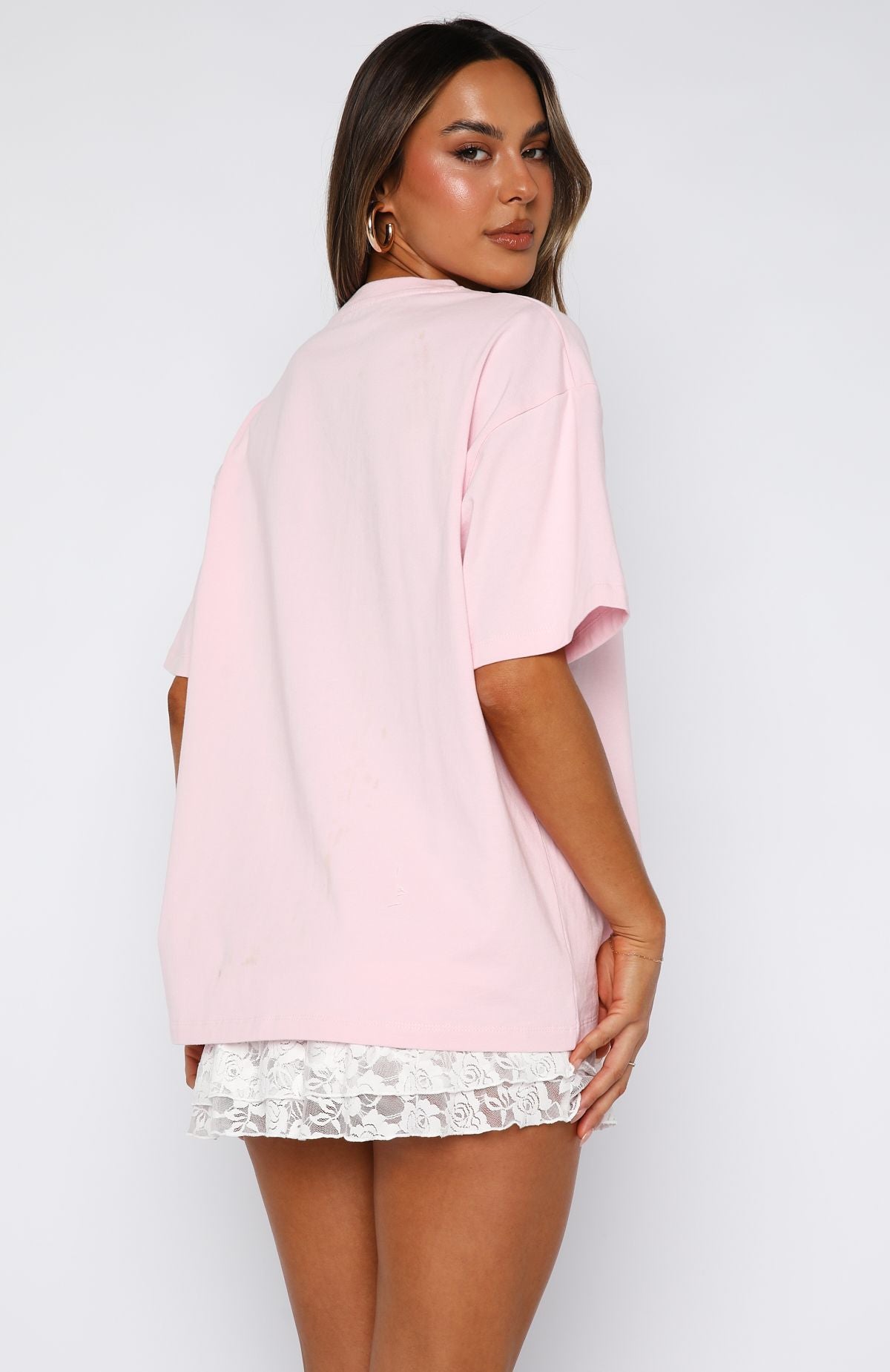 Got That Glow Oversized Tee Pink - Image 4