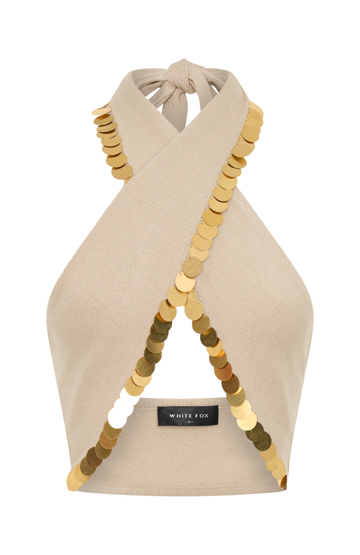 In The Night Knit Top Oat - Image 5