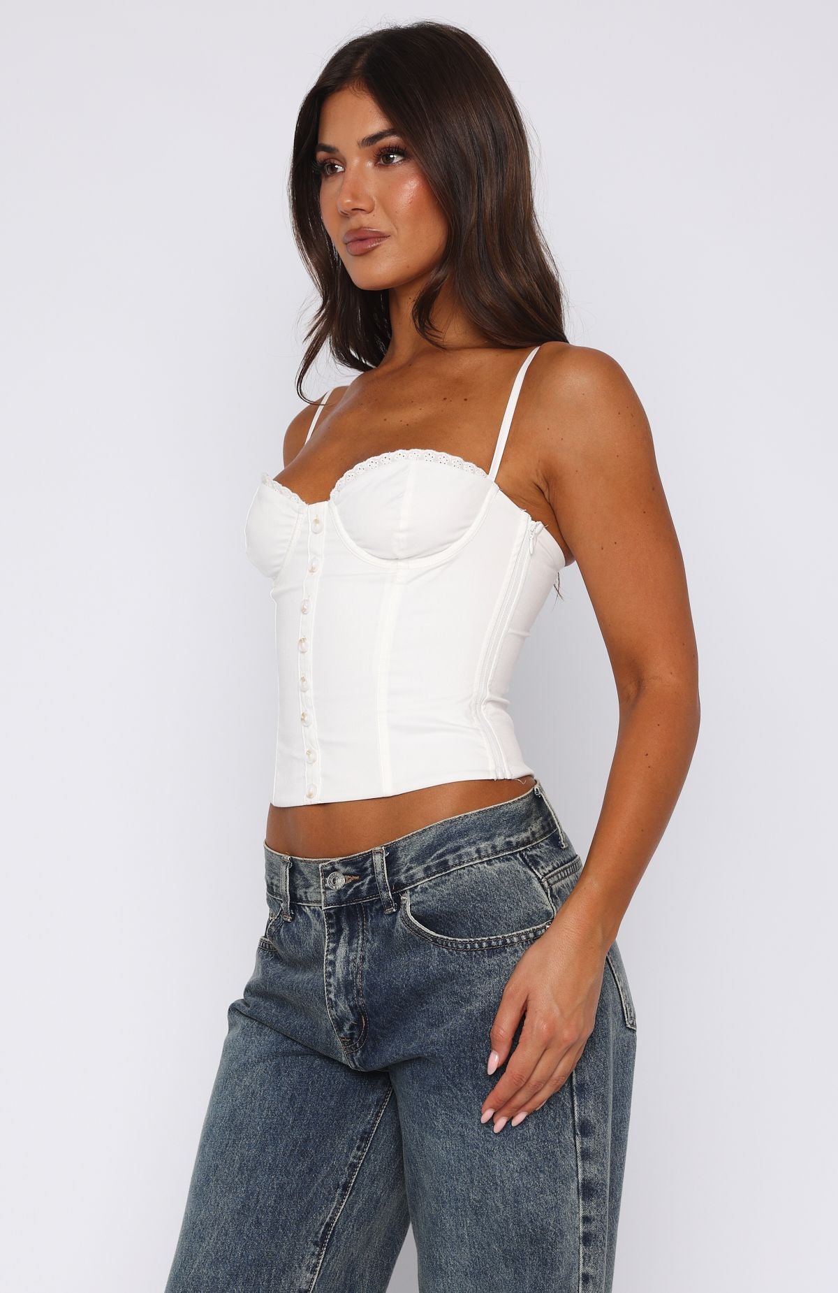 Fall In Love Bustier White - Image 3