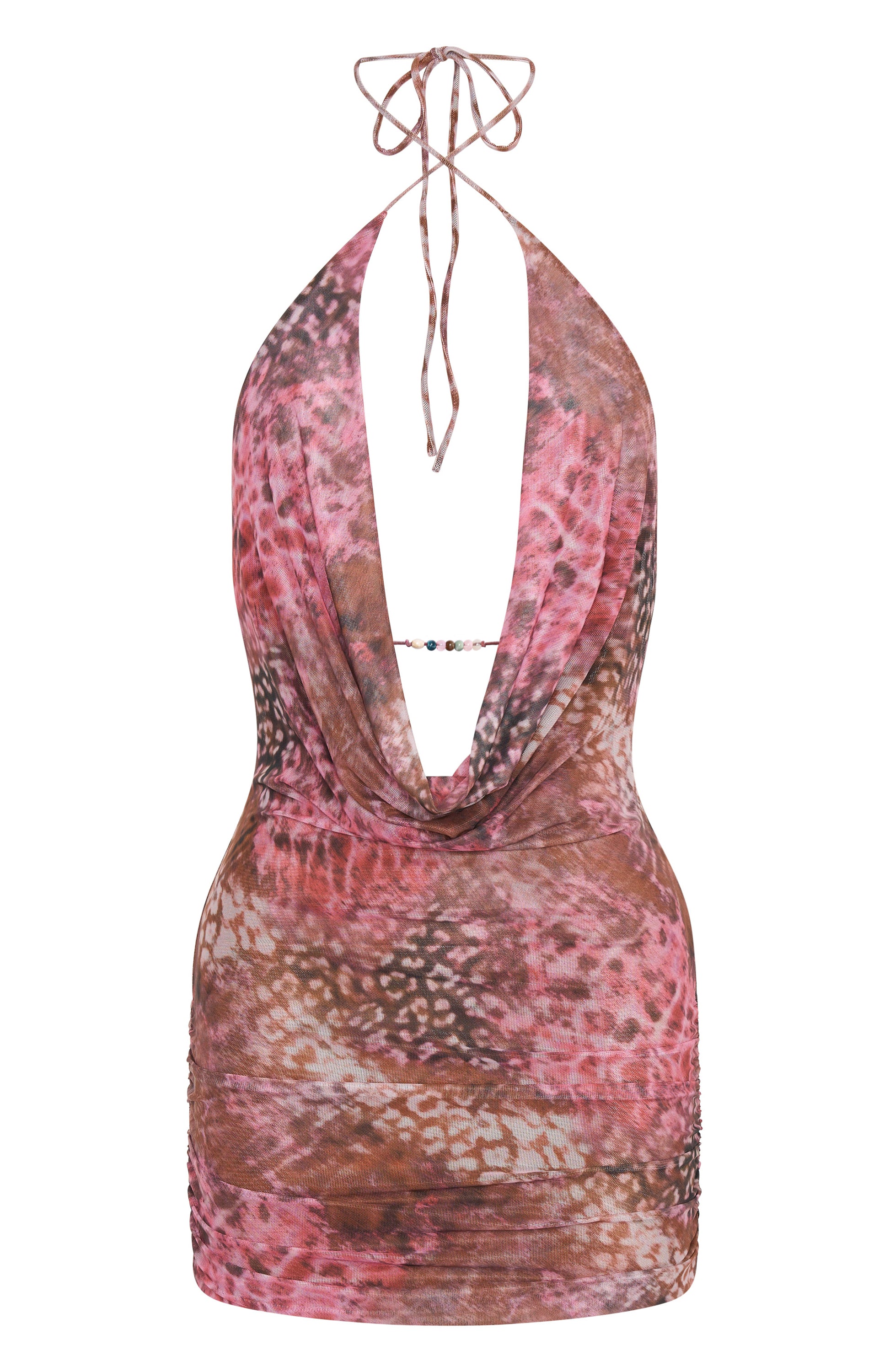 Blooming Romance Halter Mini Dress Spellbound - Image 6