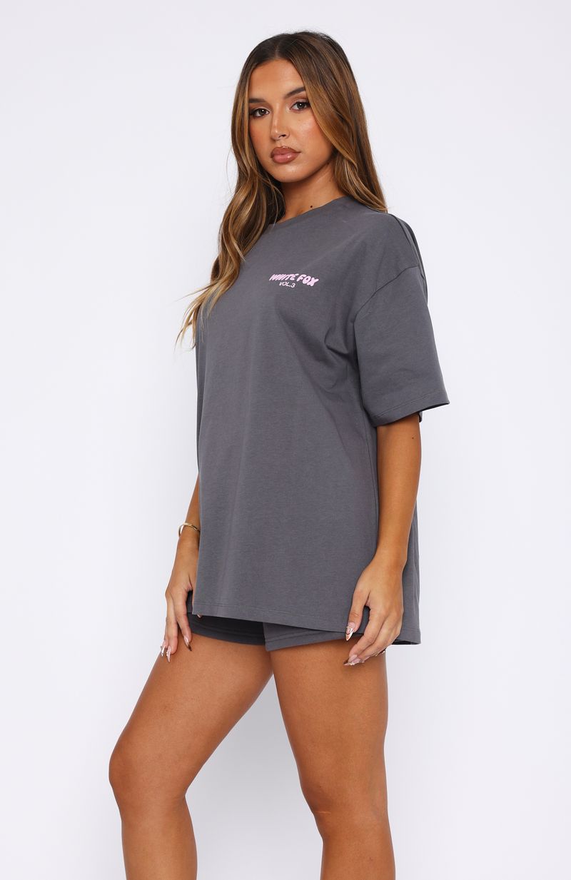 Offstage Back Graphic Oversized Tee Volcanic - Image 3