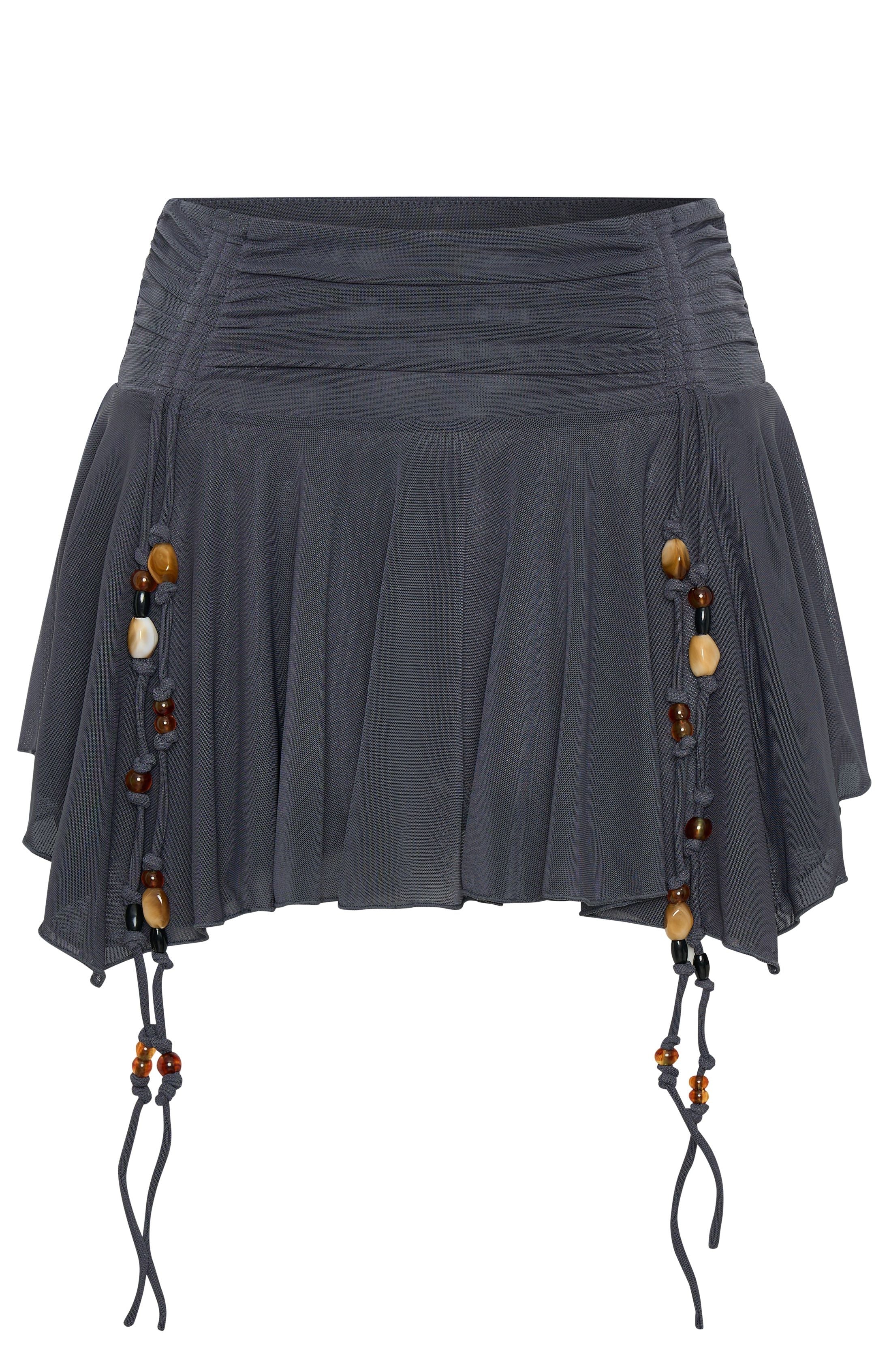 To My Heart Mini Skirt Charcoal - Image 6