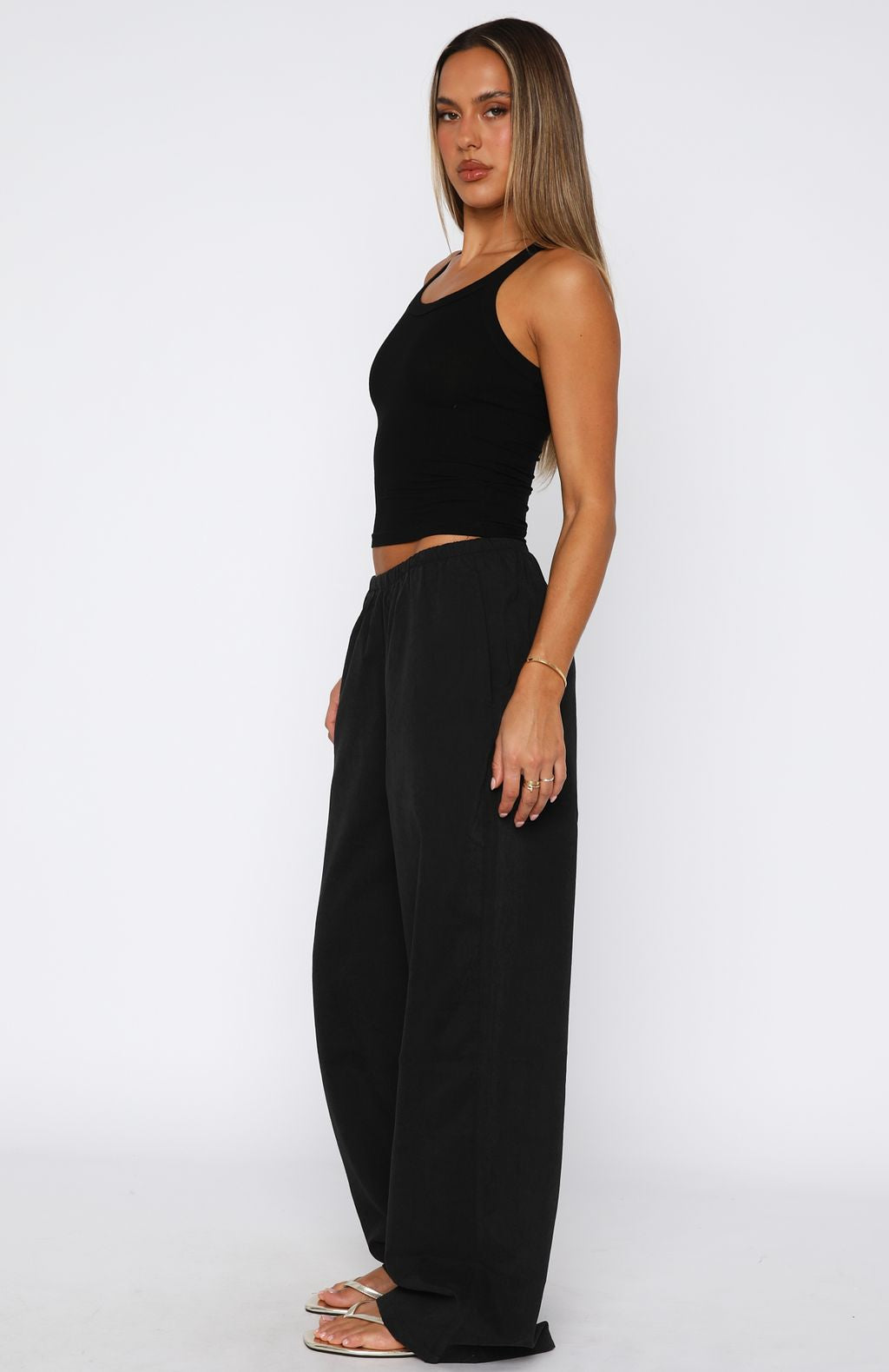 Take A Stance Pants Black - Image 3