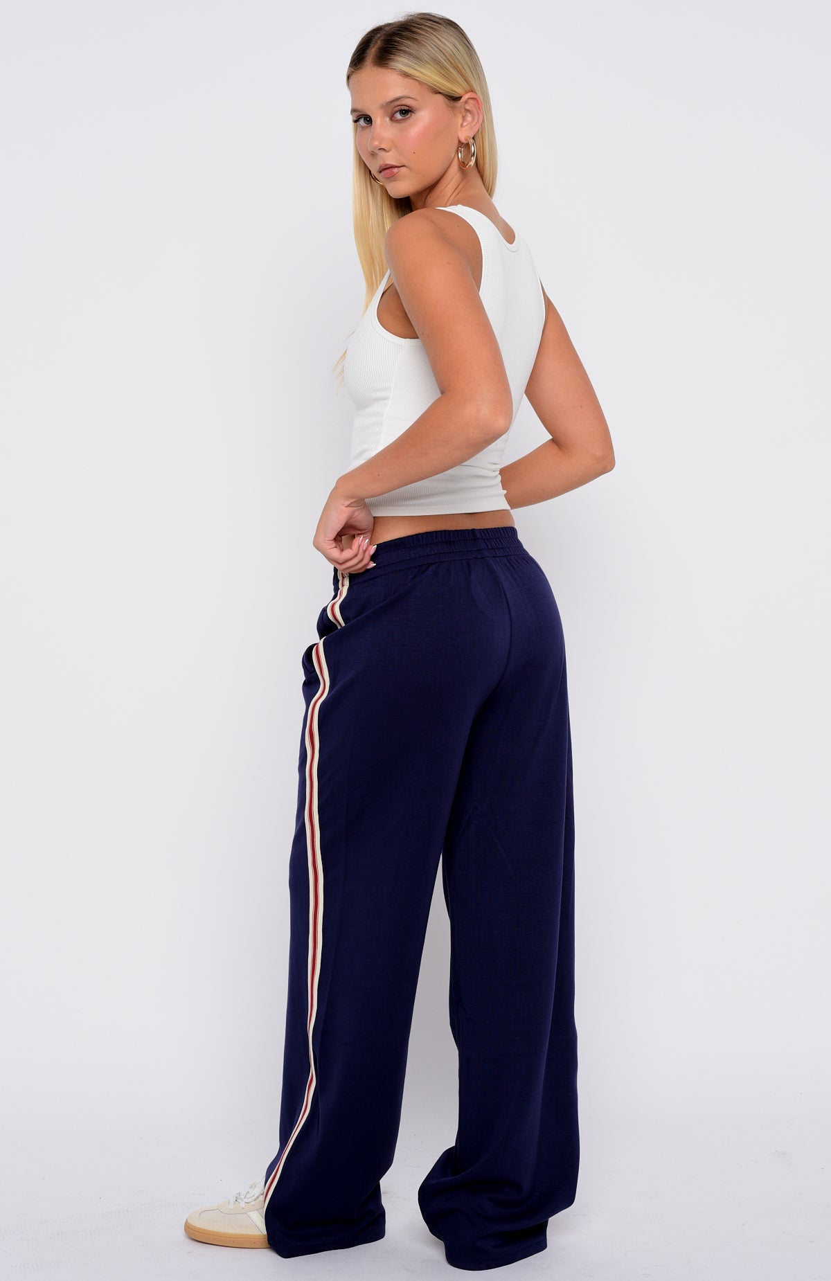 Travel Era Track Pants Navy - Image 4