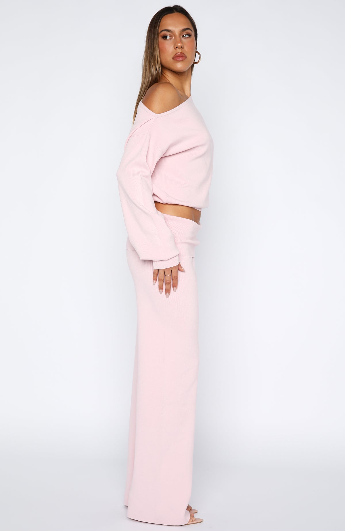 Can't Find The Words Knit Pants Pink - Image 3