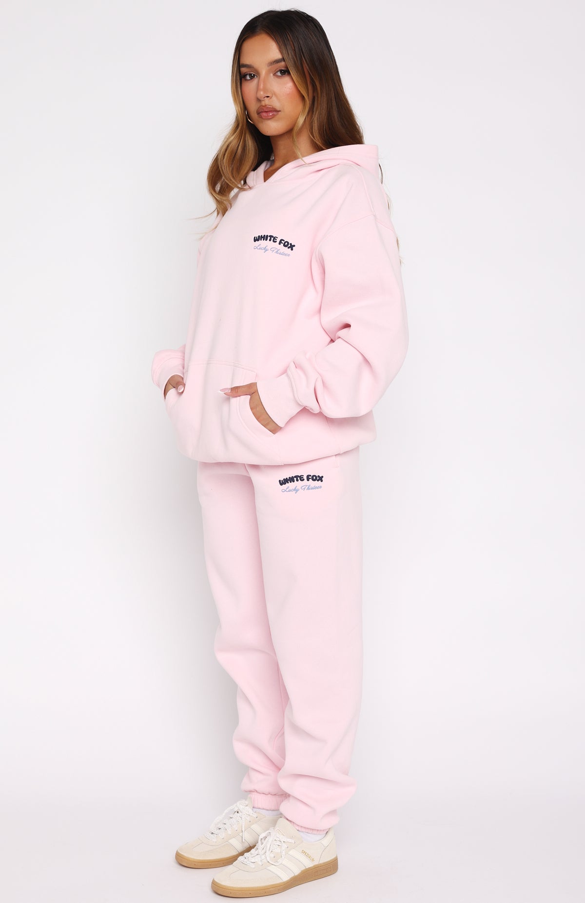 Lucky Thirteen Cheyenne Sweatpants Soft Pink - Image 3