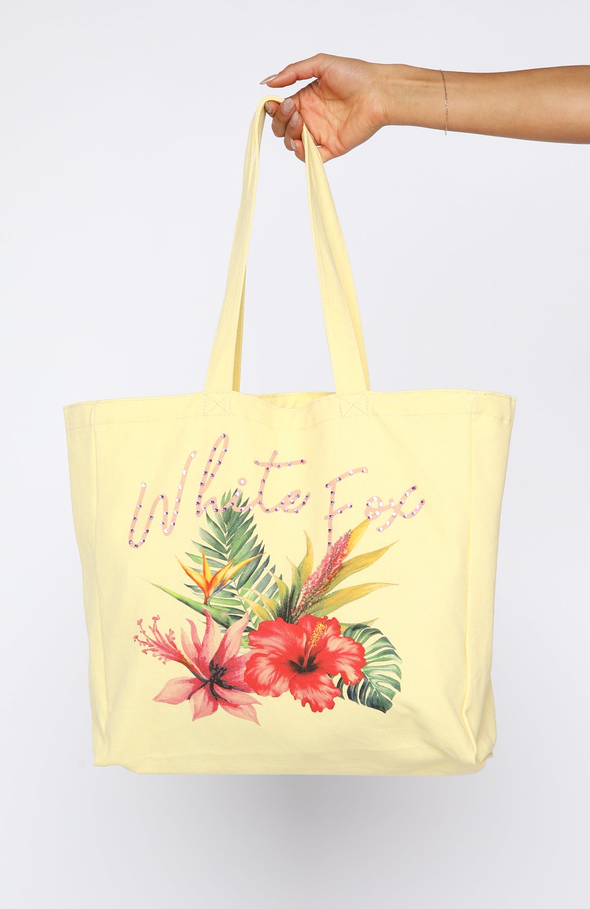 Wild Dreams Tote Bag Lemon - Image 3