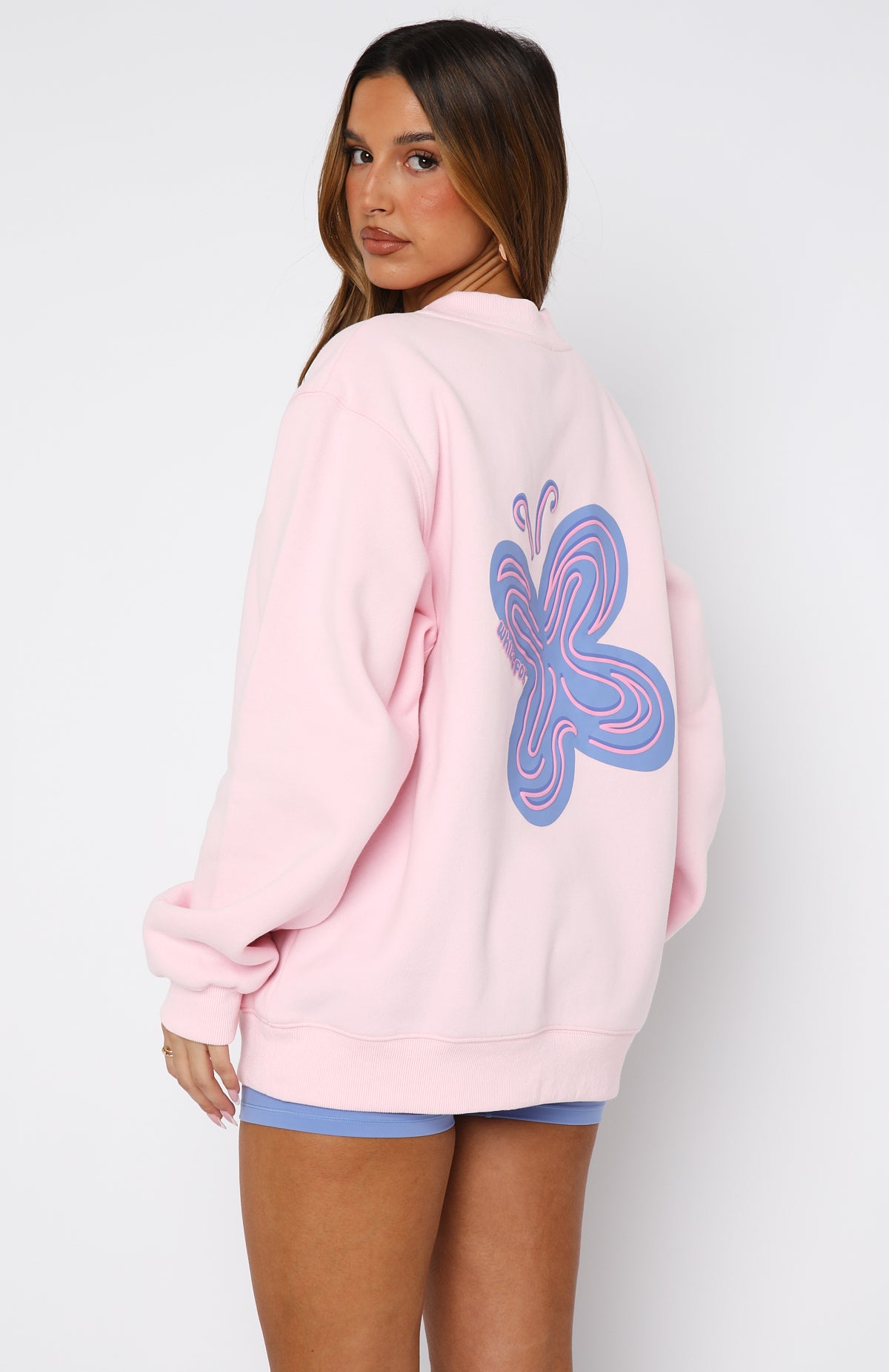 Free Spirited Oversized Sweater Pink - Image 4