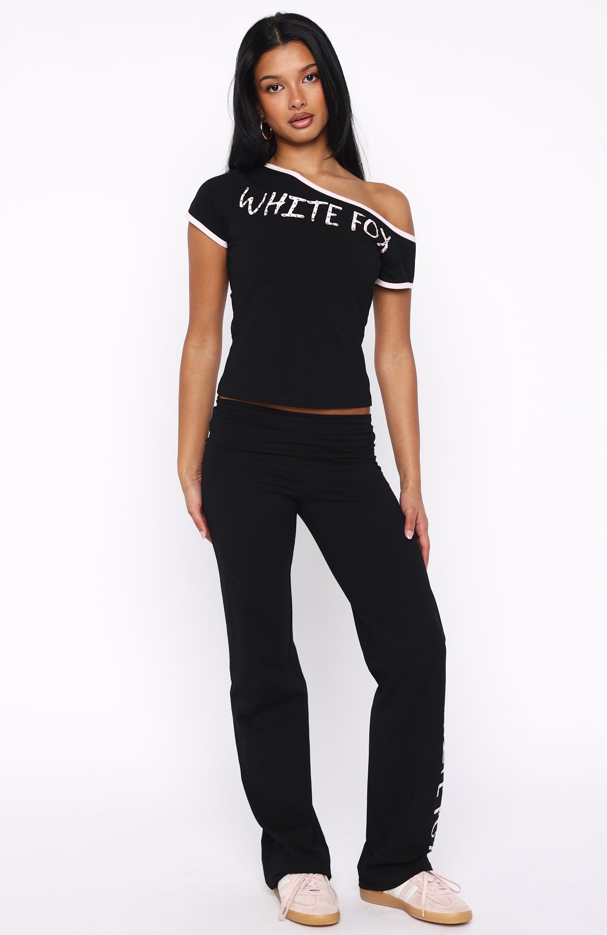 Good Things Take Time Straight Leg Pants Black - Image 2