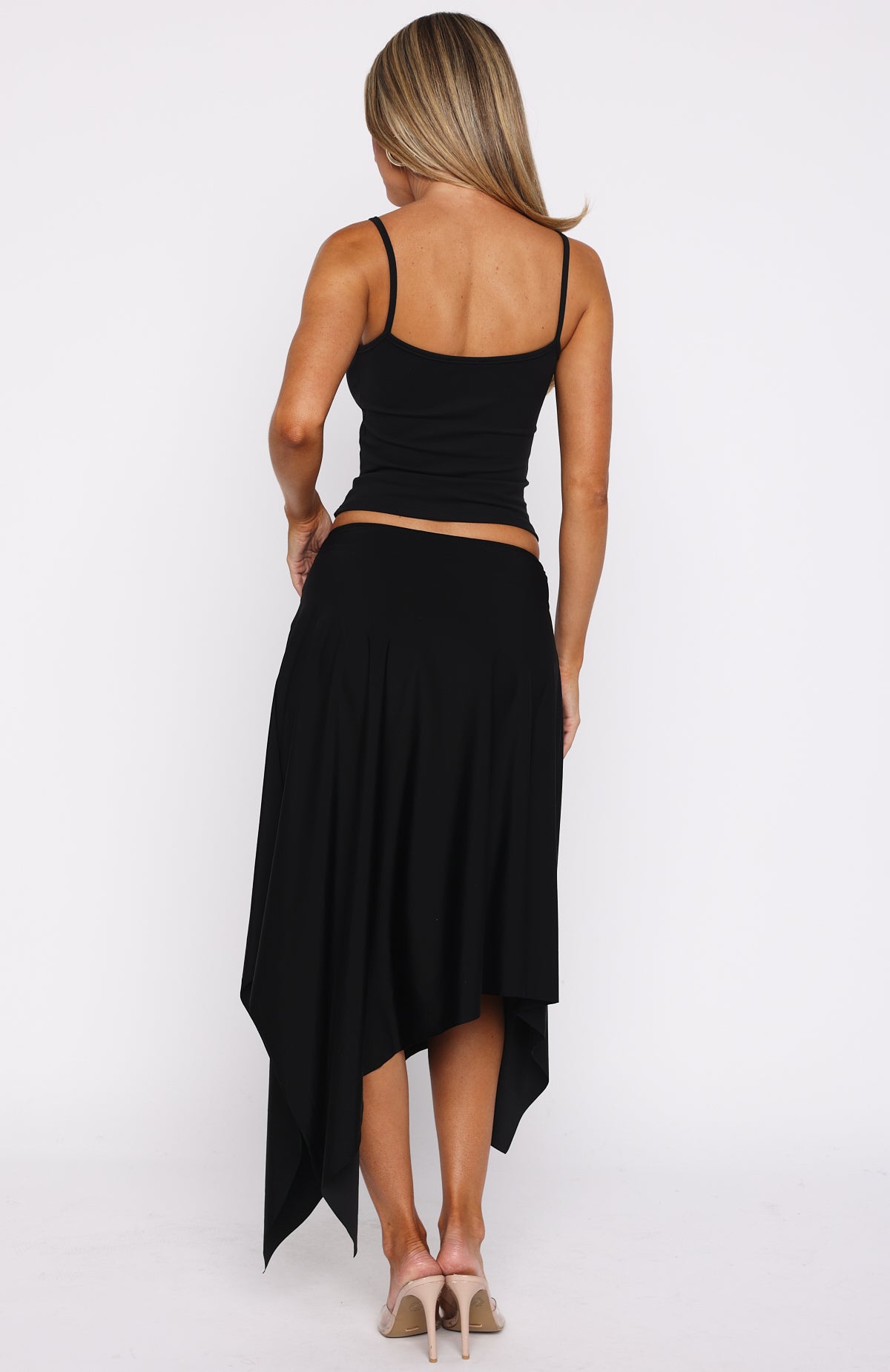 Free All Night Midi Skirt Black - Image 4
