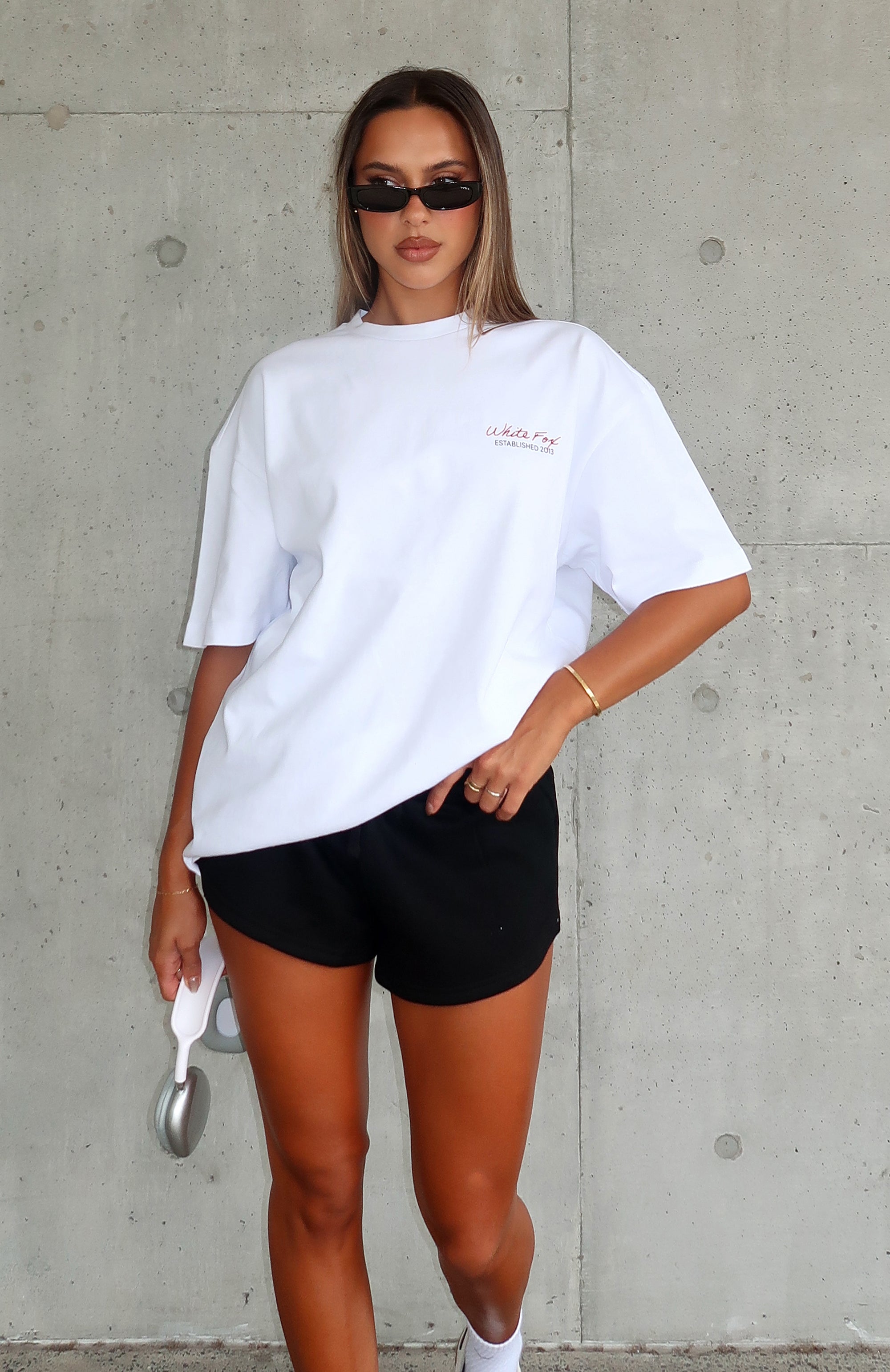 Studio Essentials Oversized Tee White - Image 7