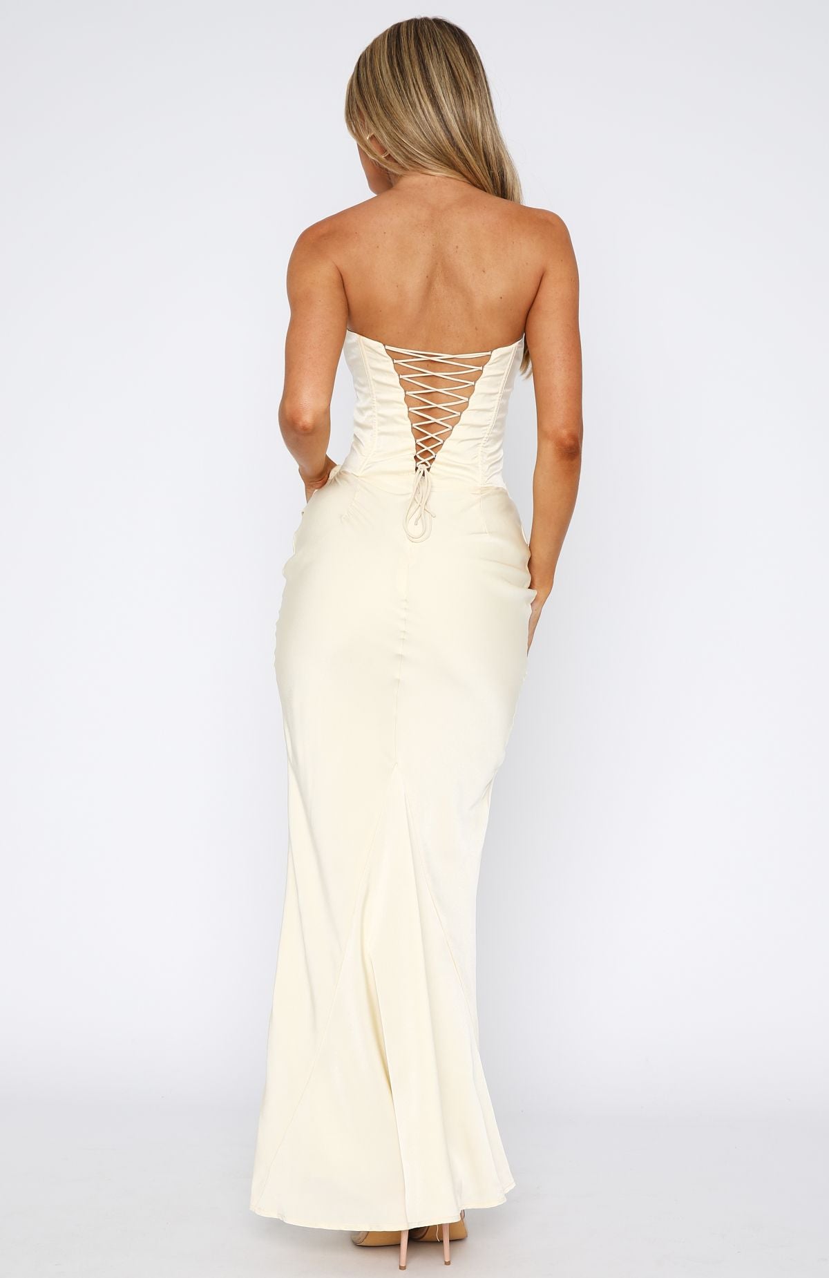 Love This Feeling Maxi Dress Butter - Image 4