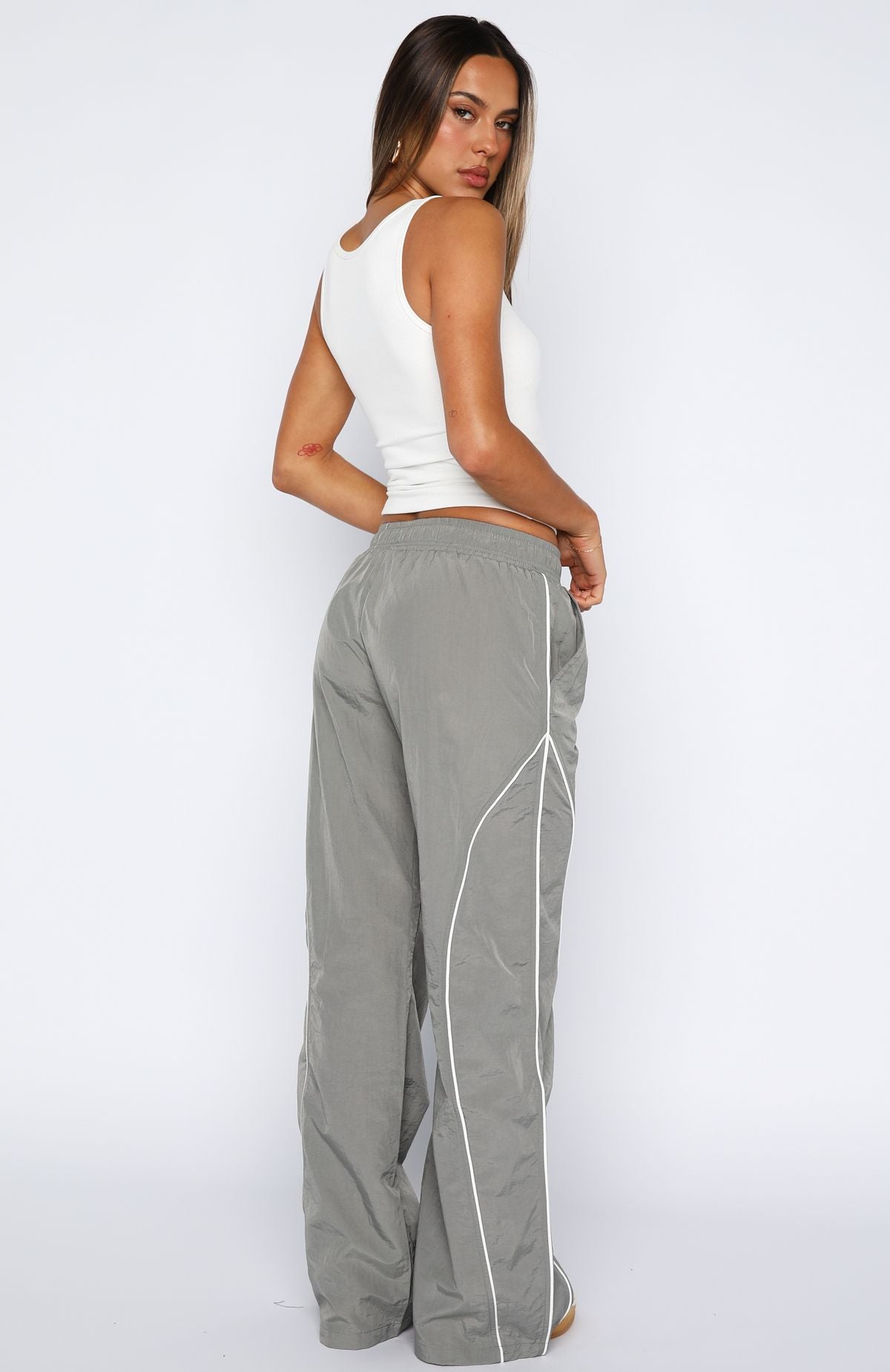 Unphased Track Pants Steel Grey - Image 4