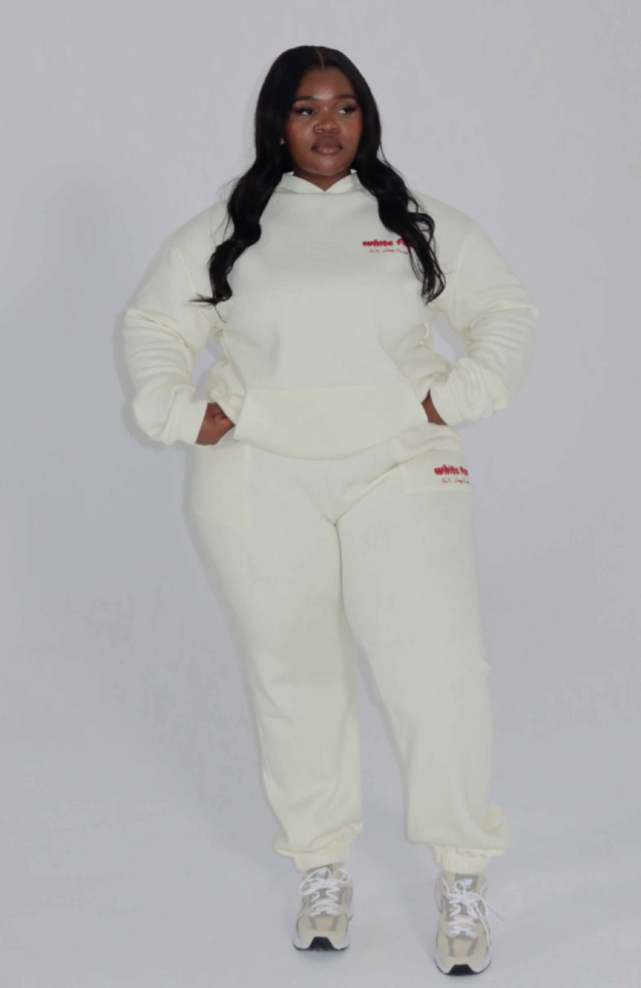 Era 8 Sweatpants Cherry Cream - Image 5