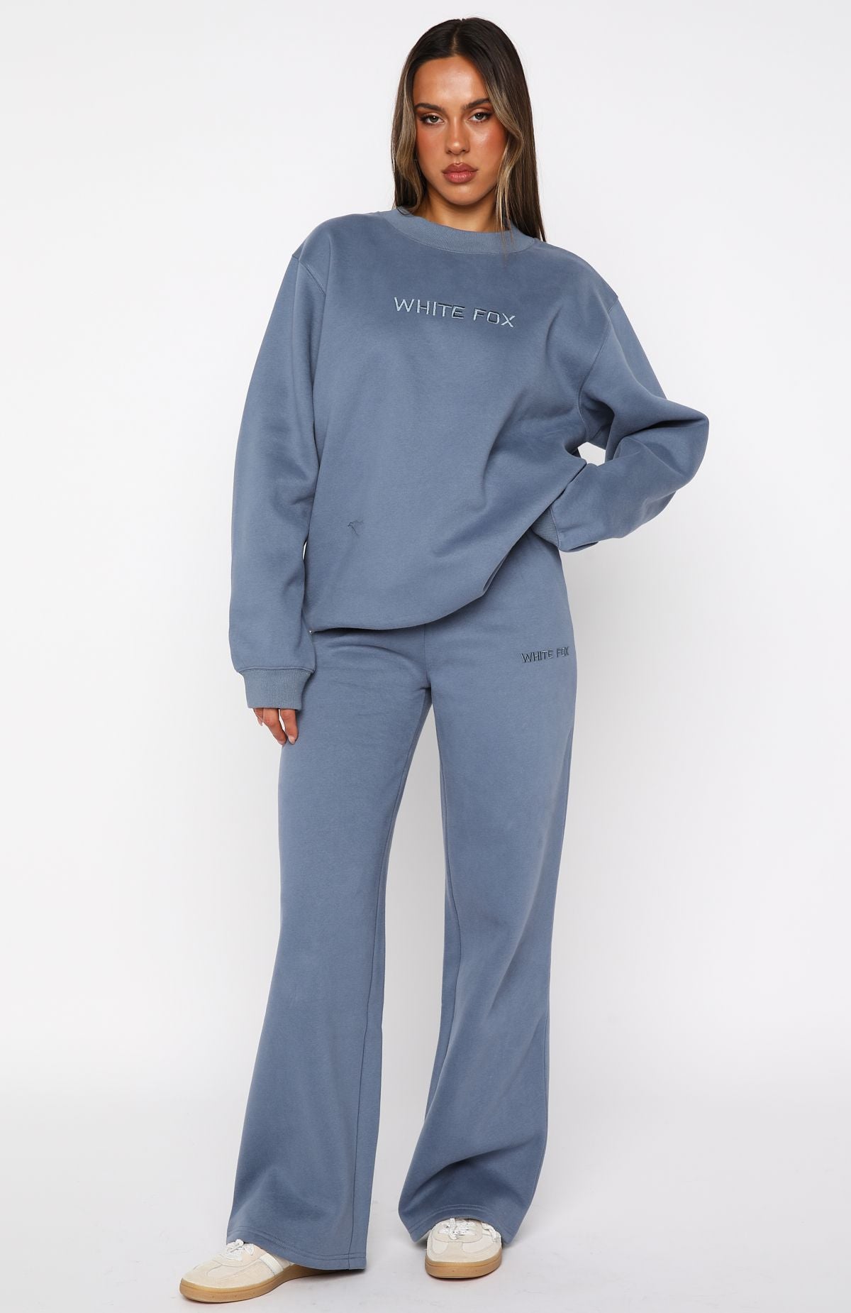 Stay Lifted Wide Leg Sweatpants Ocean - Image 2