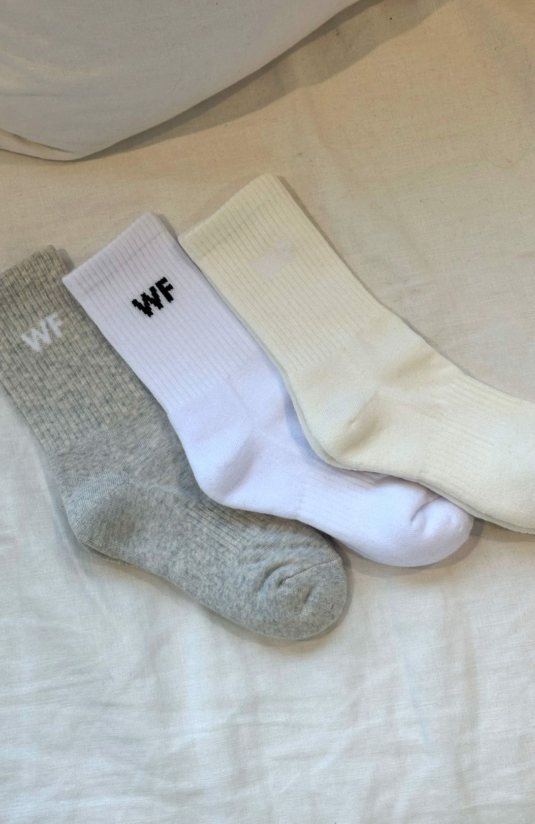 My Peace Socks Set White/Cream/Oatmeal - Image 5