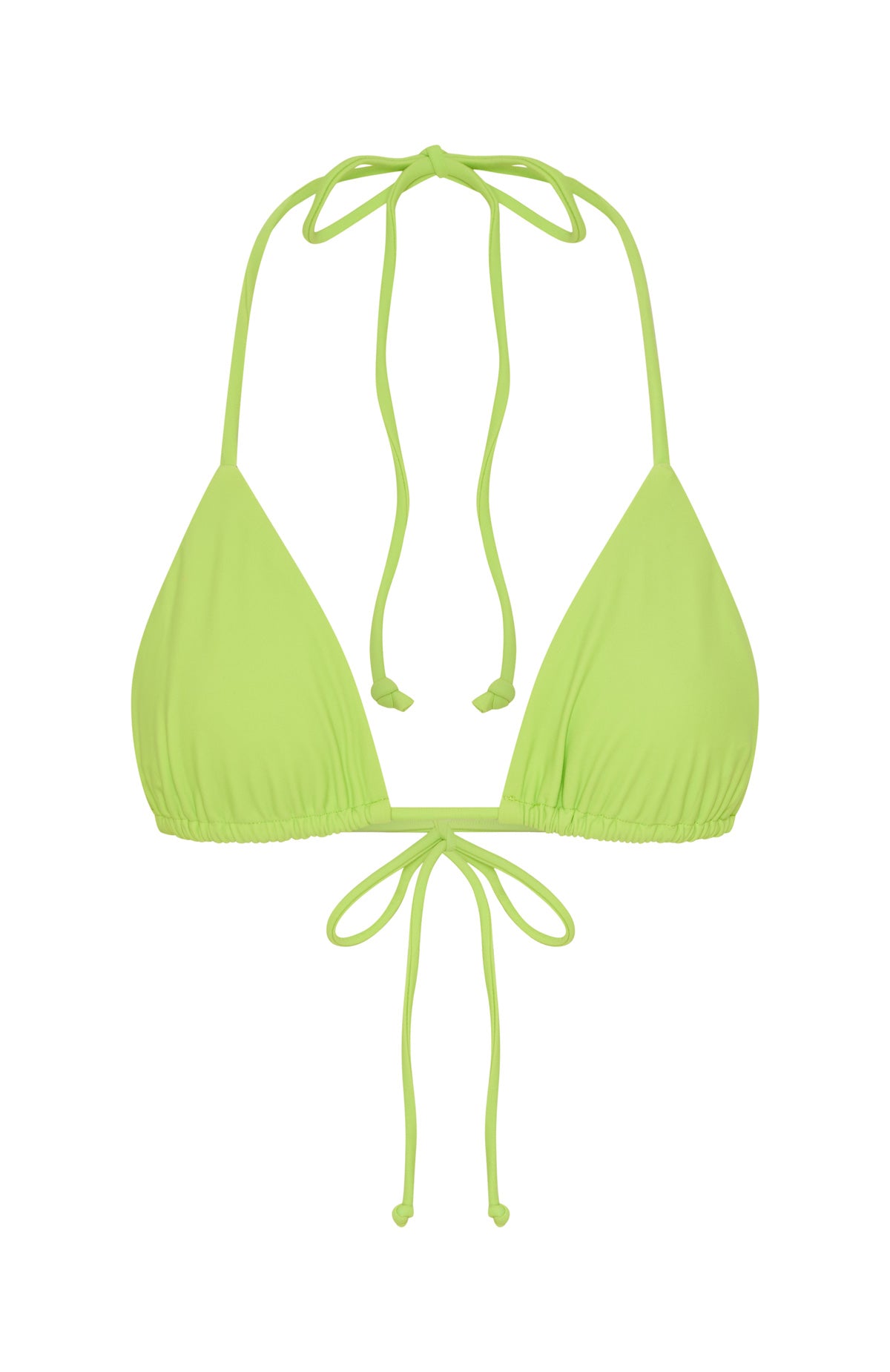 Golden Hour Bikini Top Lime - Image 6