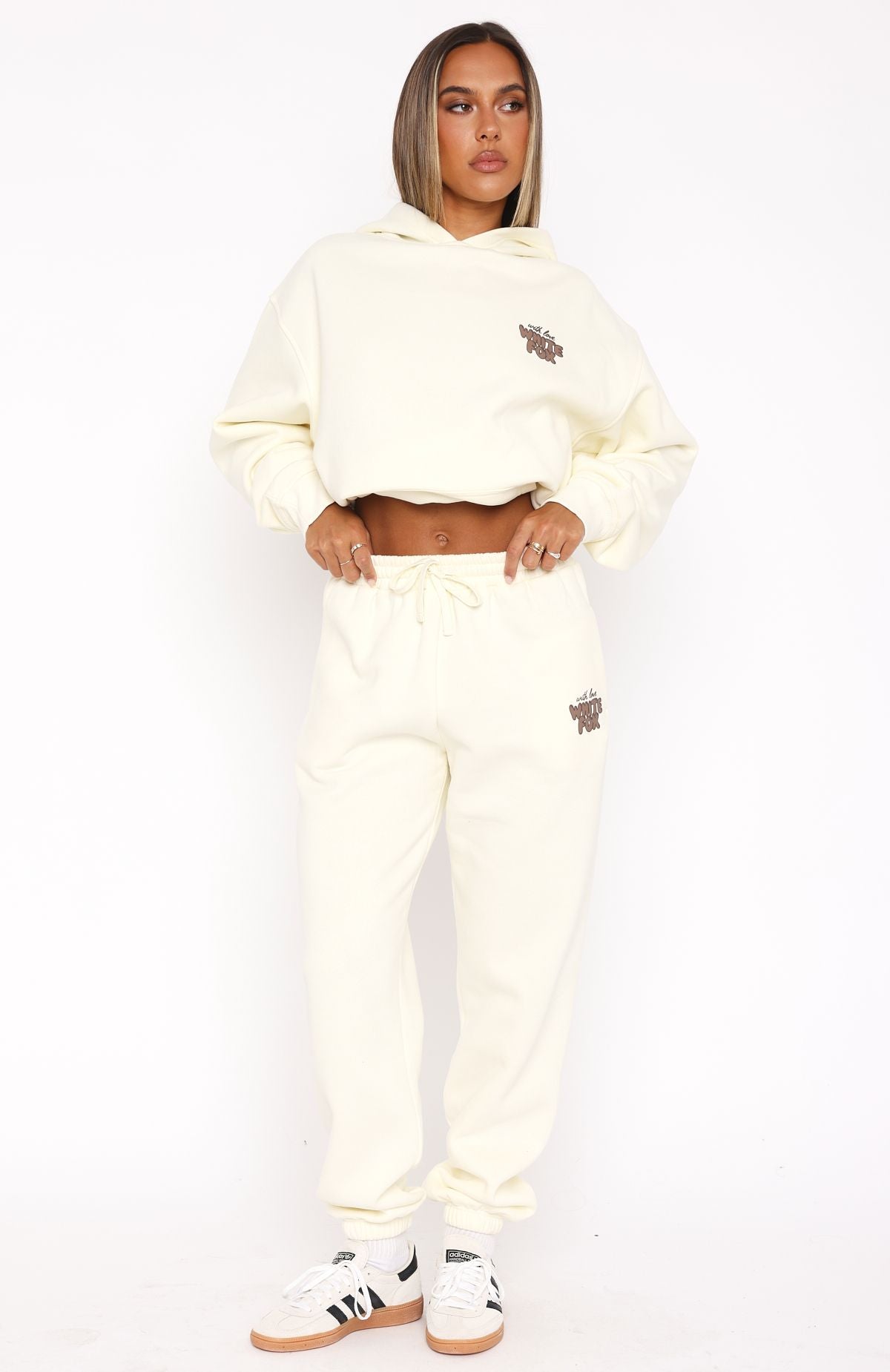 With Love Always Sweatpants Cream - Image 3