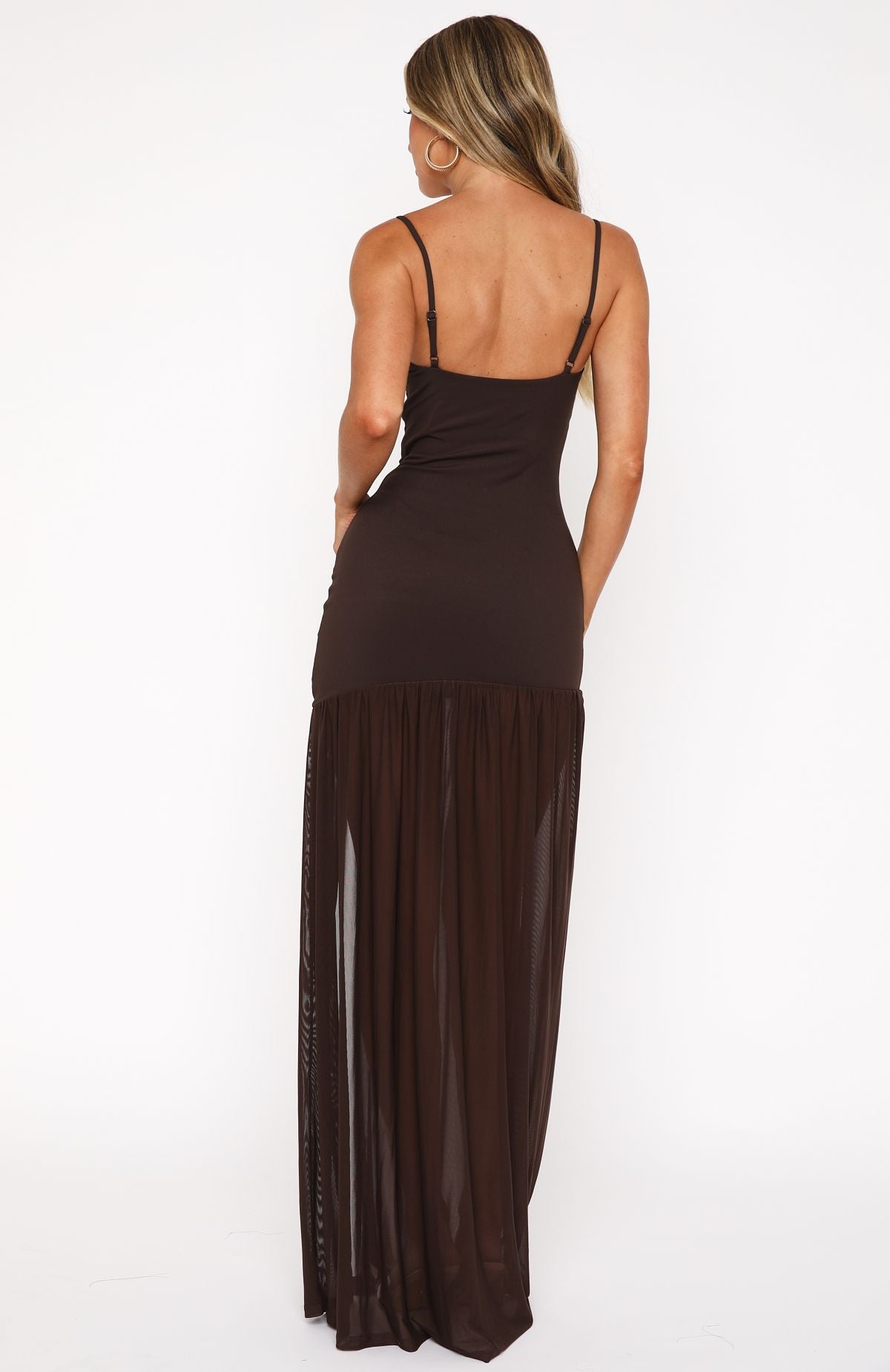 True Love Maxi Dress Chocolate - Image 4