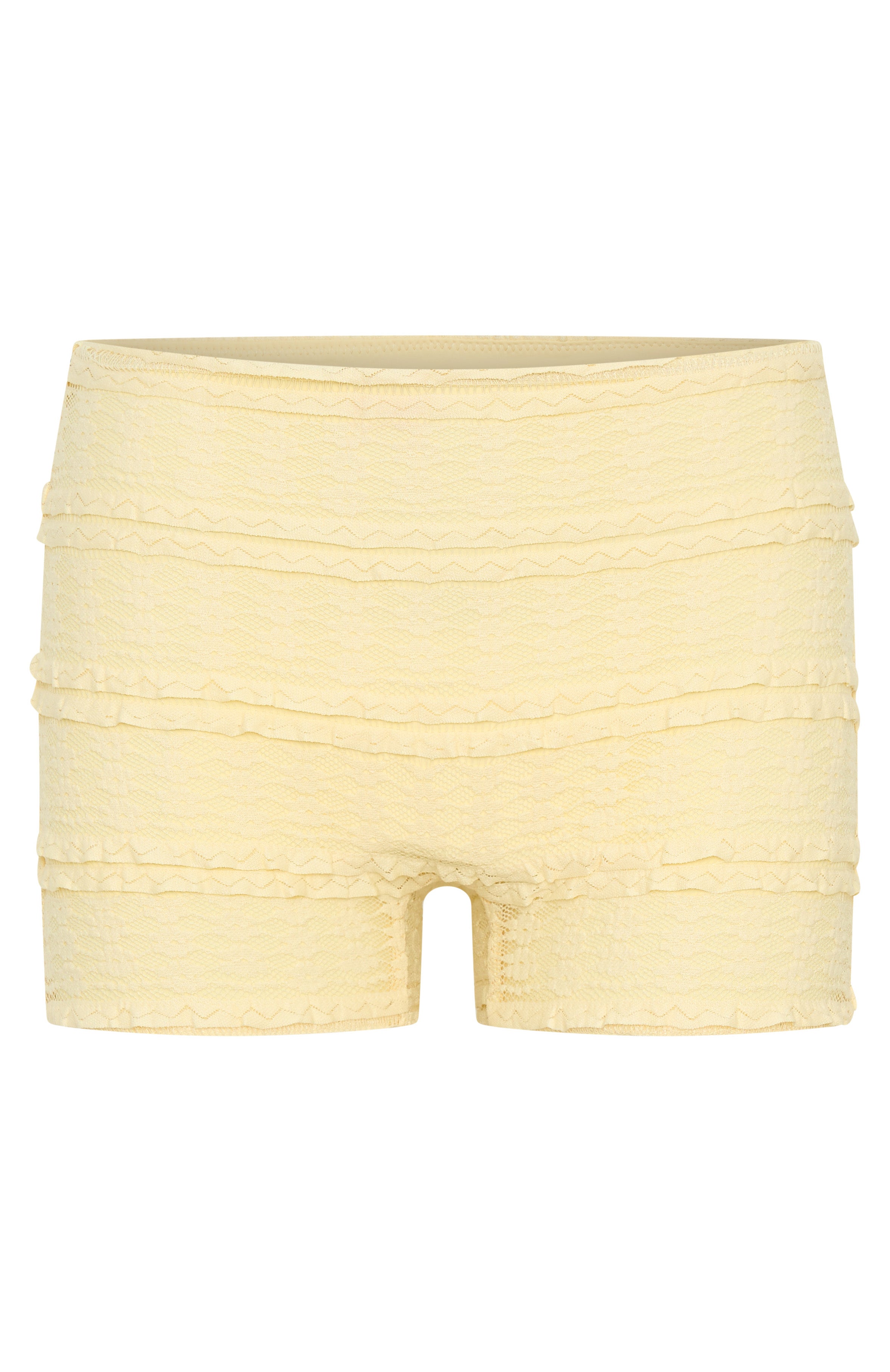 Honeymoon Lace Shorts Lemon - Image 6