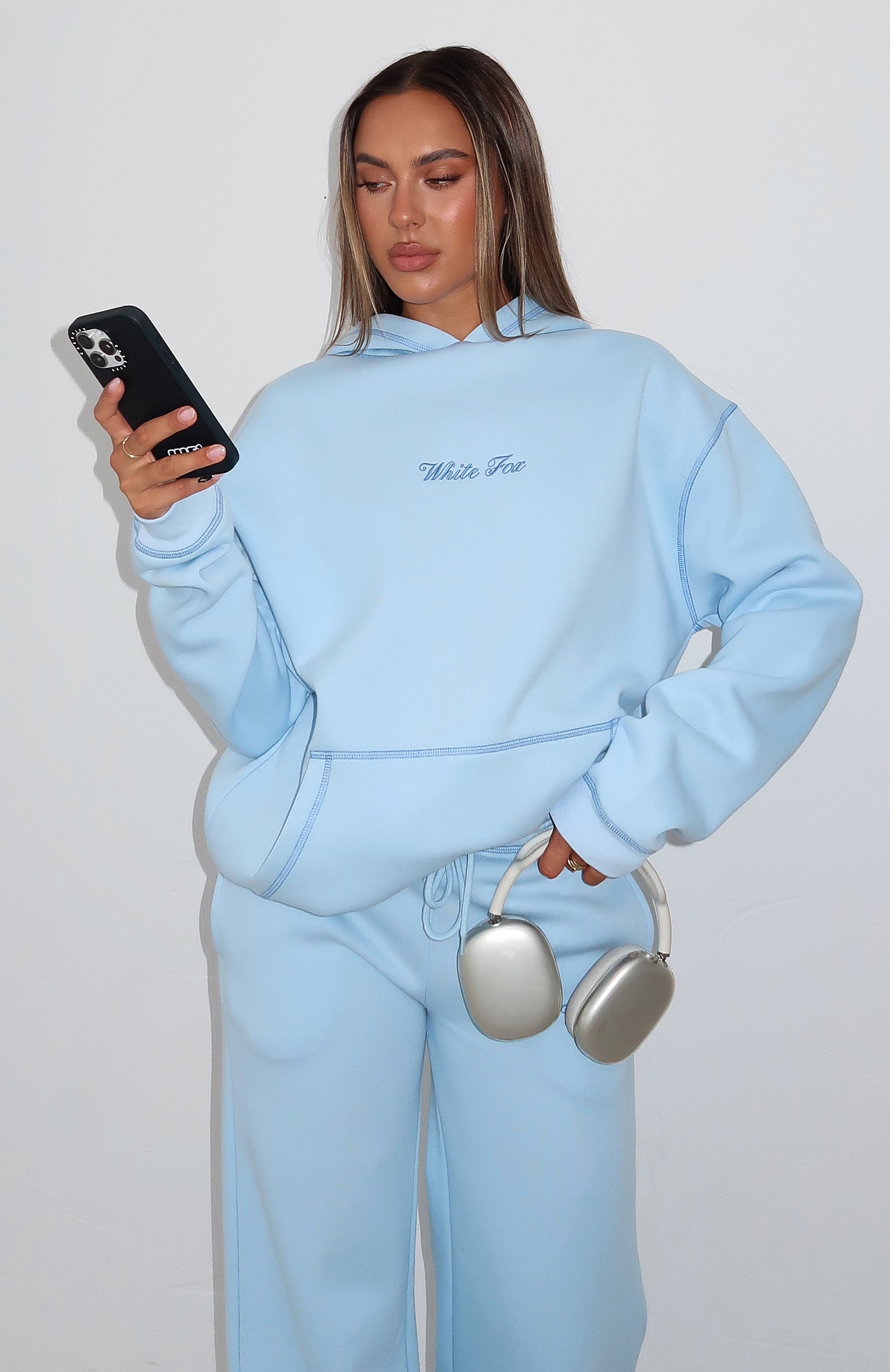 Instant Attraction Oversized Hoodie Baby Blue - Image 5