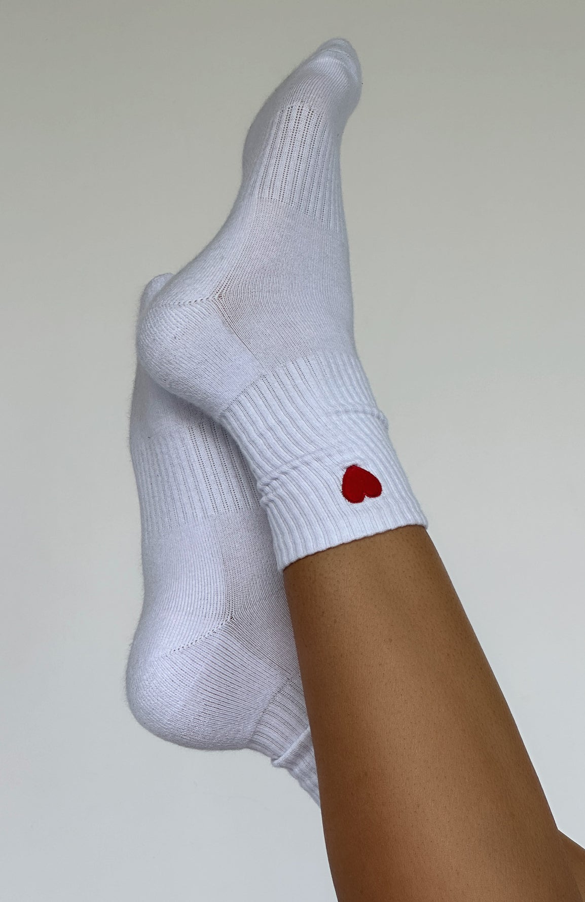 In Your Heart Socks White - Image 3
