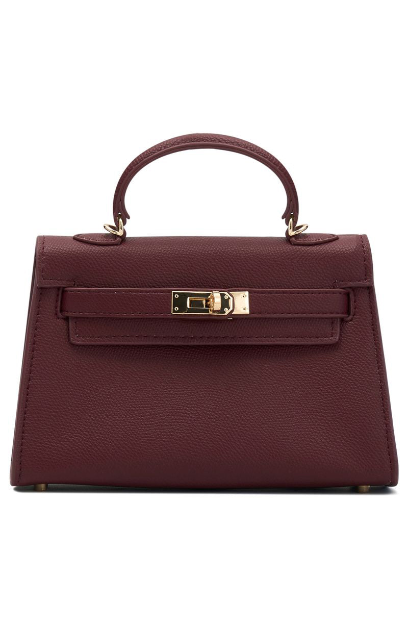 Hope Top Handle Bag Plum - Image 2