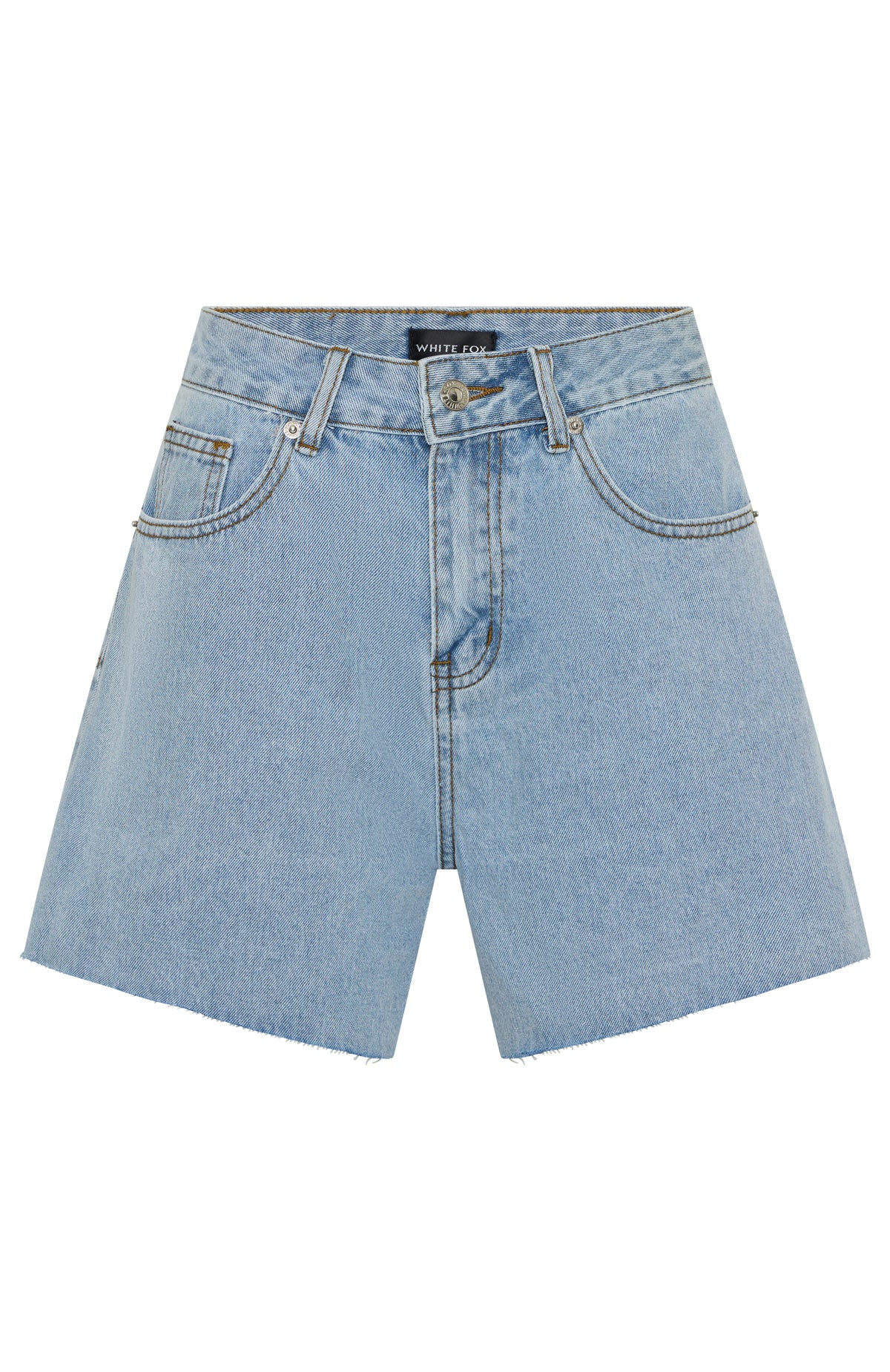 Keep It Brief Denim Shorts Light Blue - Image 7