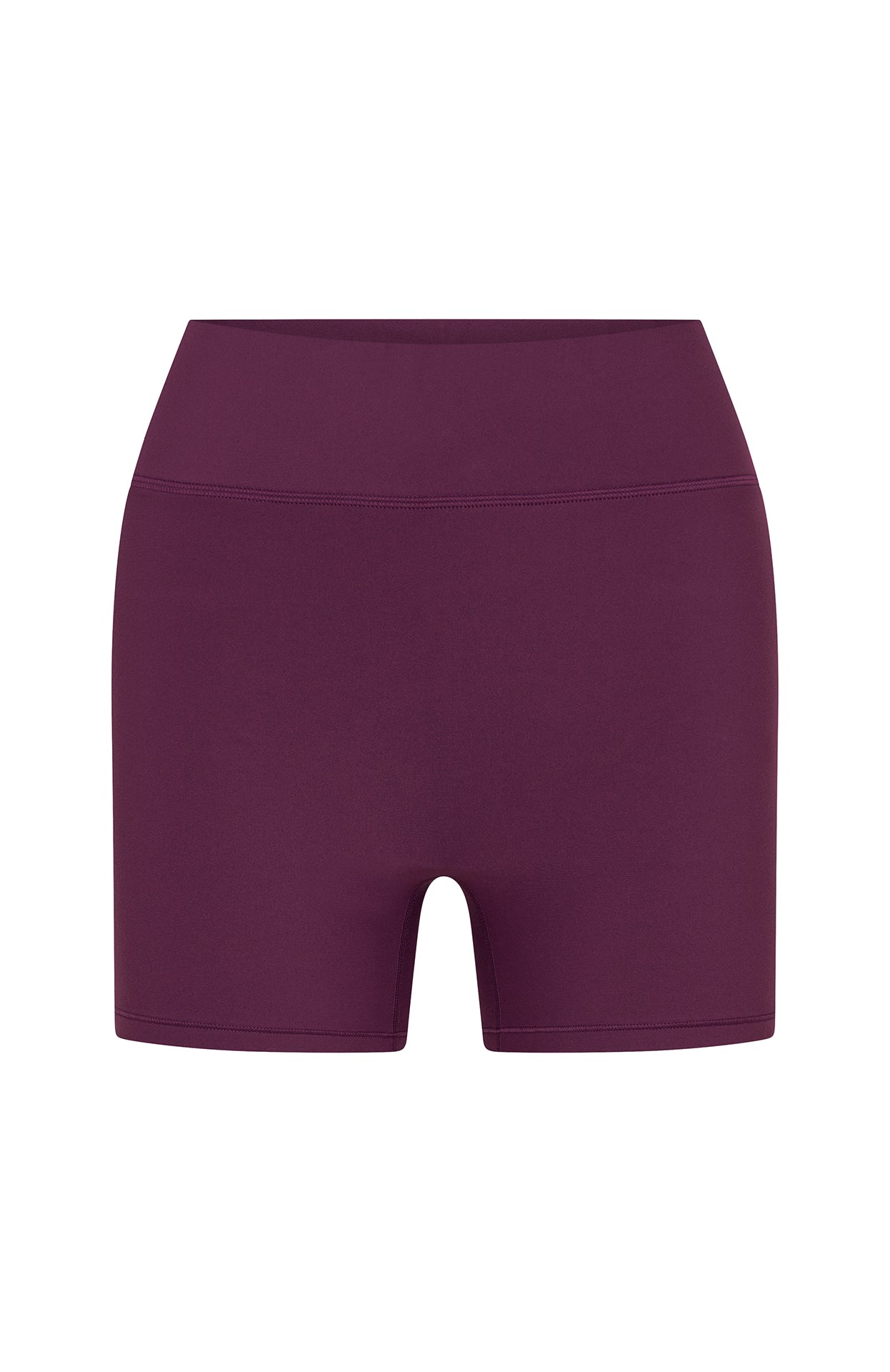 Keep Up High Waisted Shorts 4" Plum - Image 6