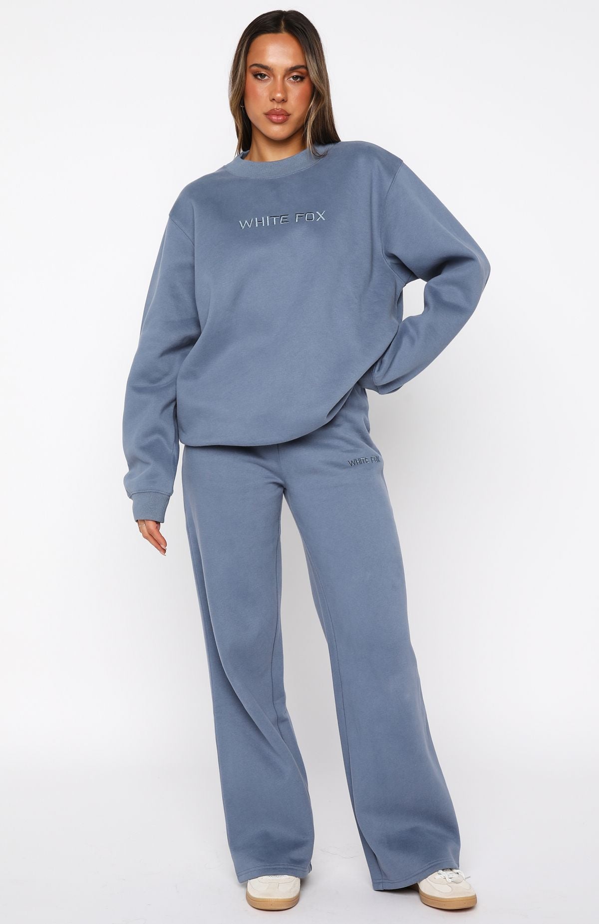 Stay Lifted Oversized Sweater Ocean - Image 5
