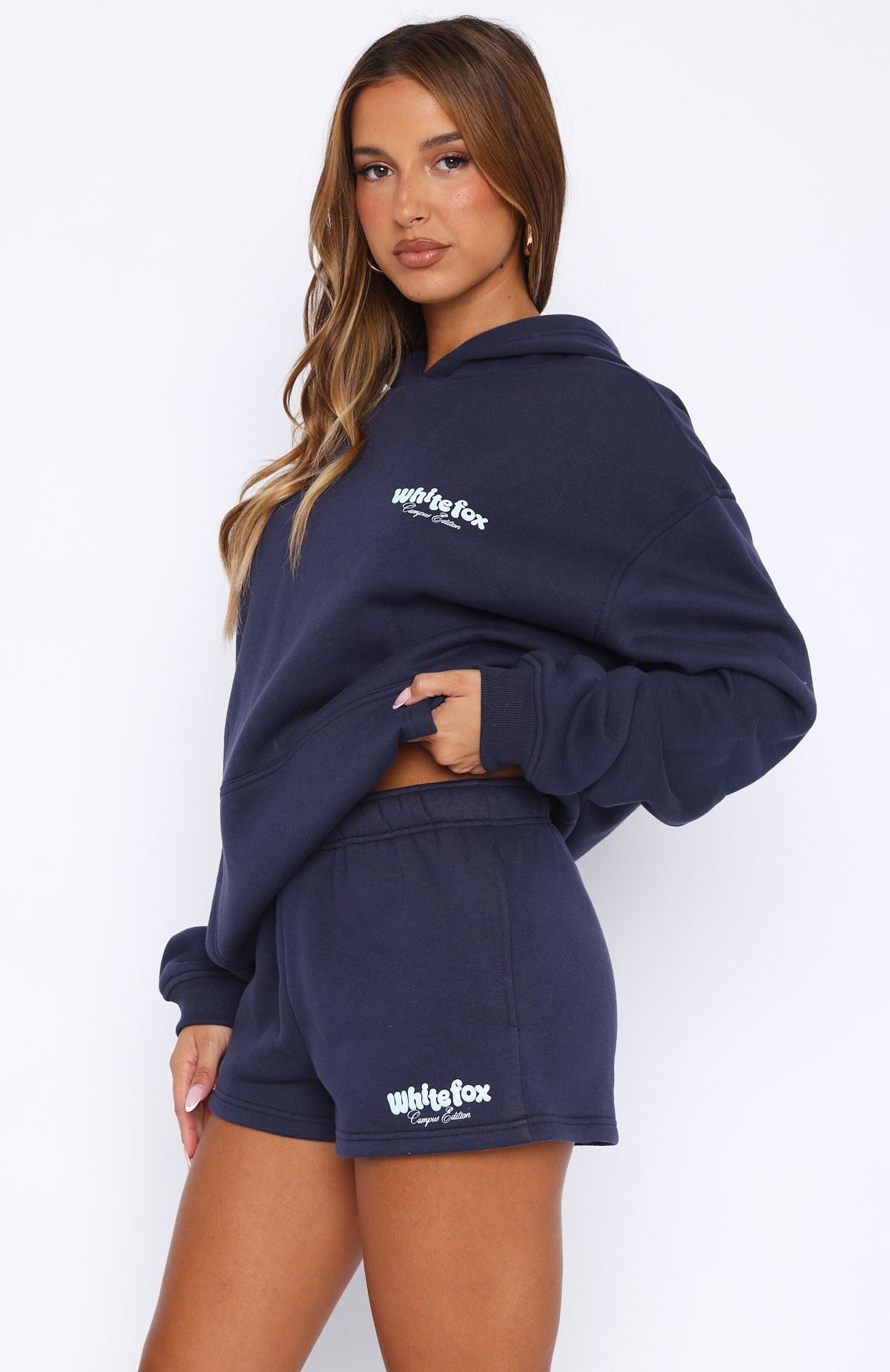 High Above Lounge Shorts Navy - Image 3