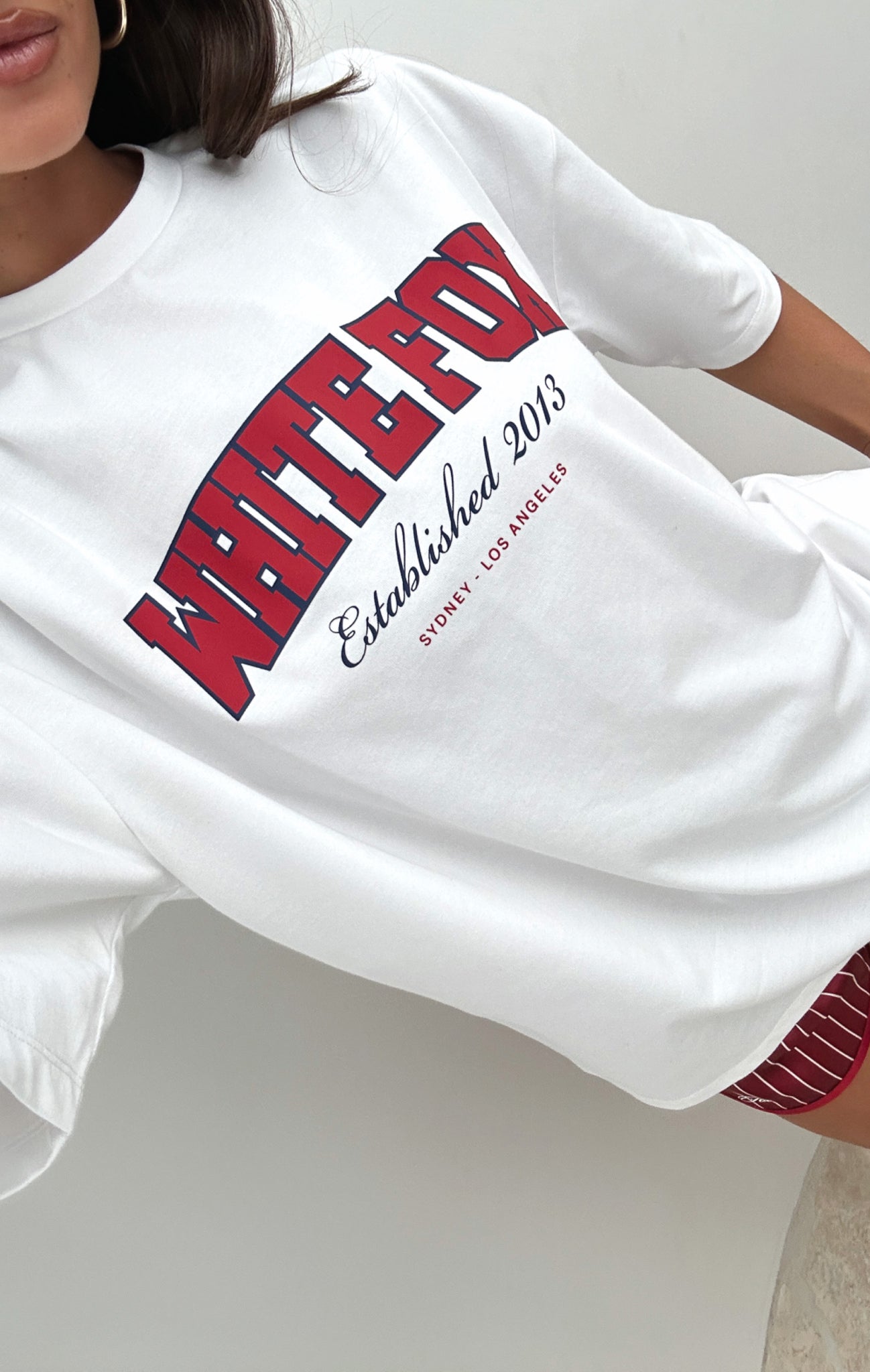 Leave It For Me Oversized Tee White - Image 6