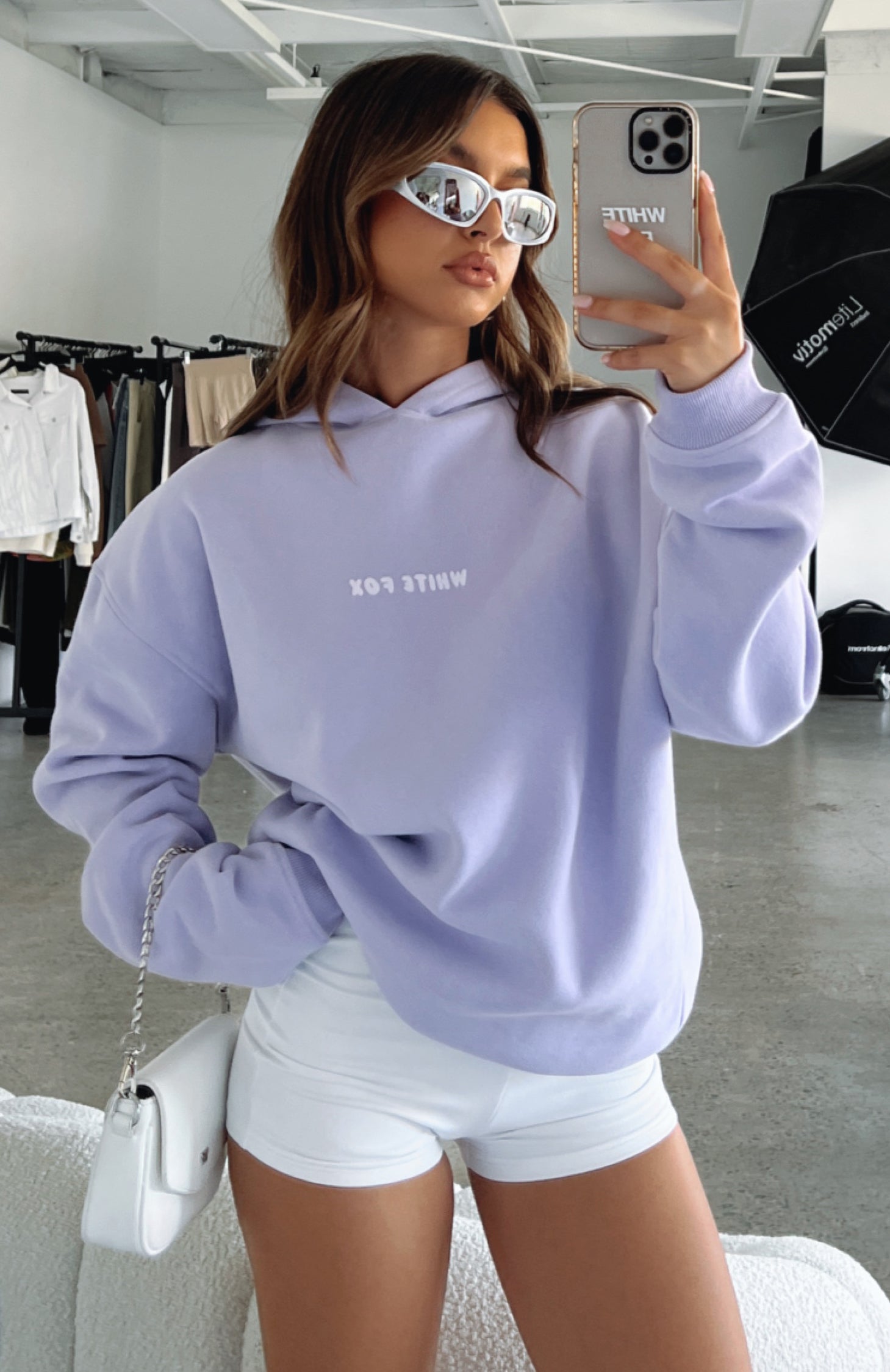 Leisure Series Oversized Hoodie Lavender - Image 5