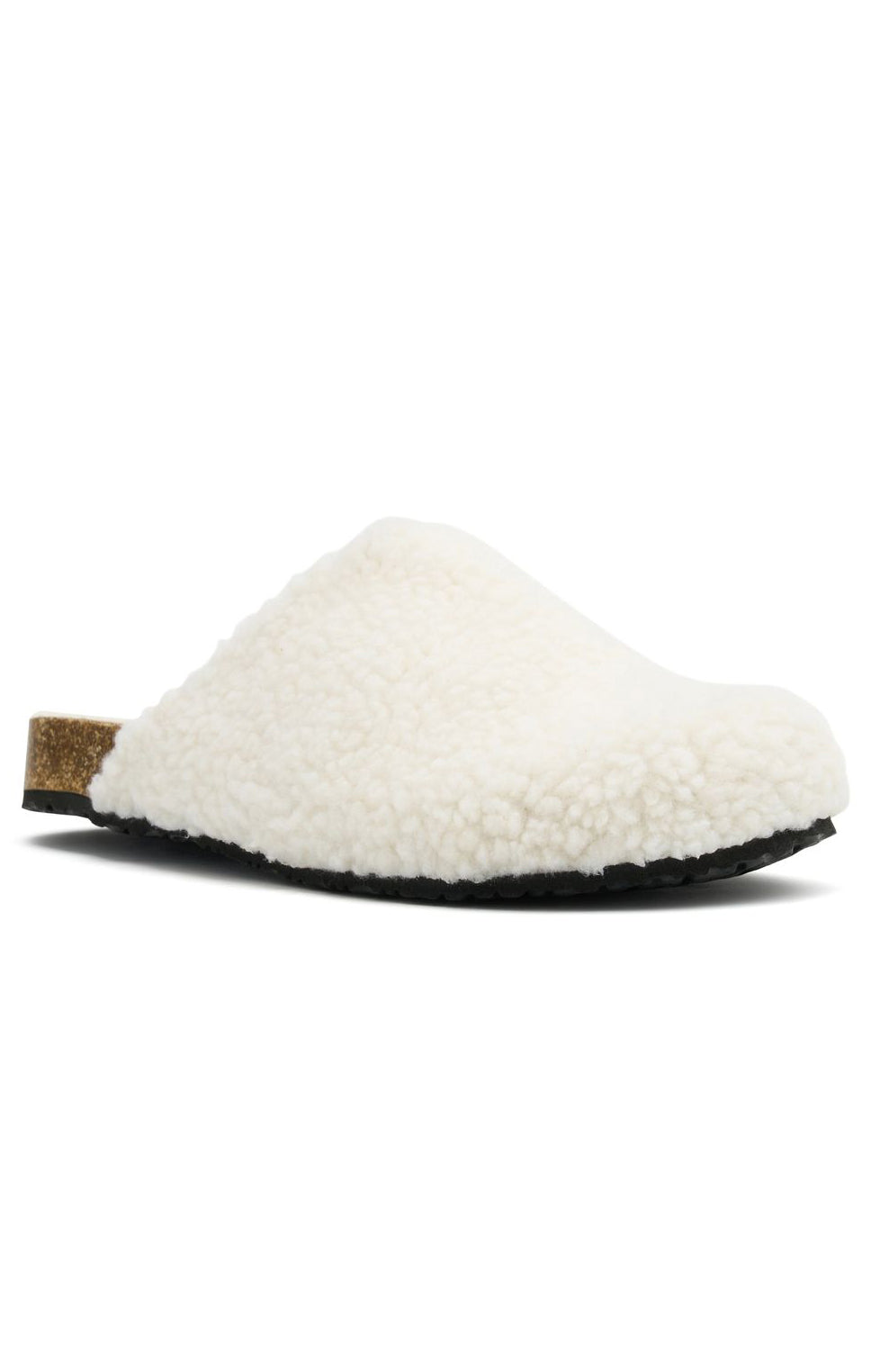 Ina Slippers Cream Shearling - Image 3