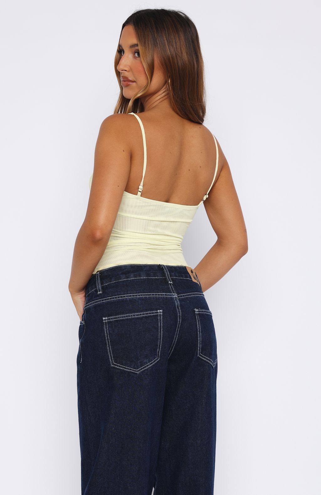 Sweet Sensation Cami Top Lemon - Image 4